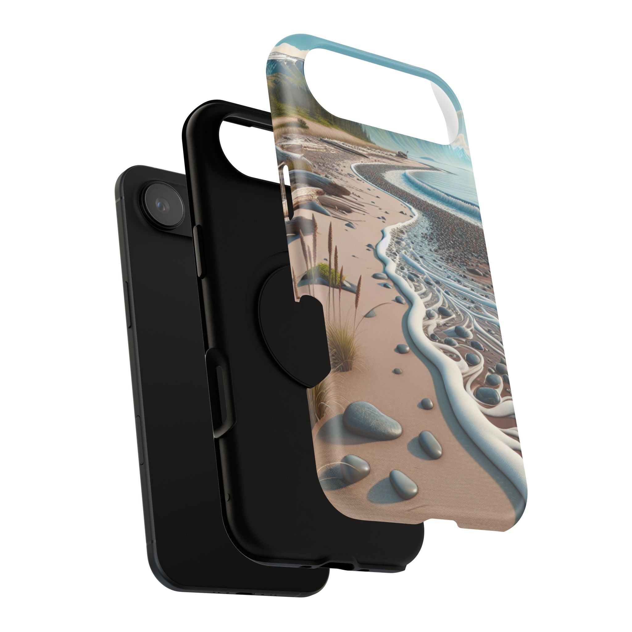 Beach Landscape Impact Resistant Phone Case