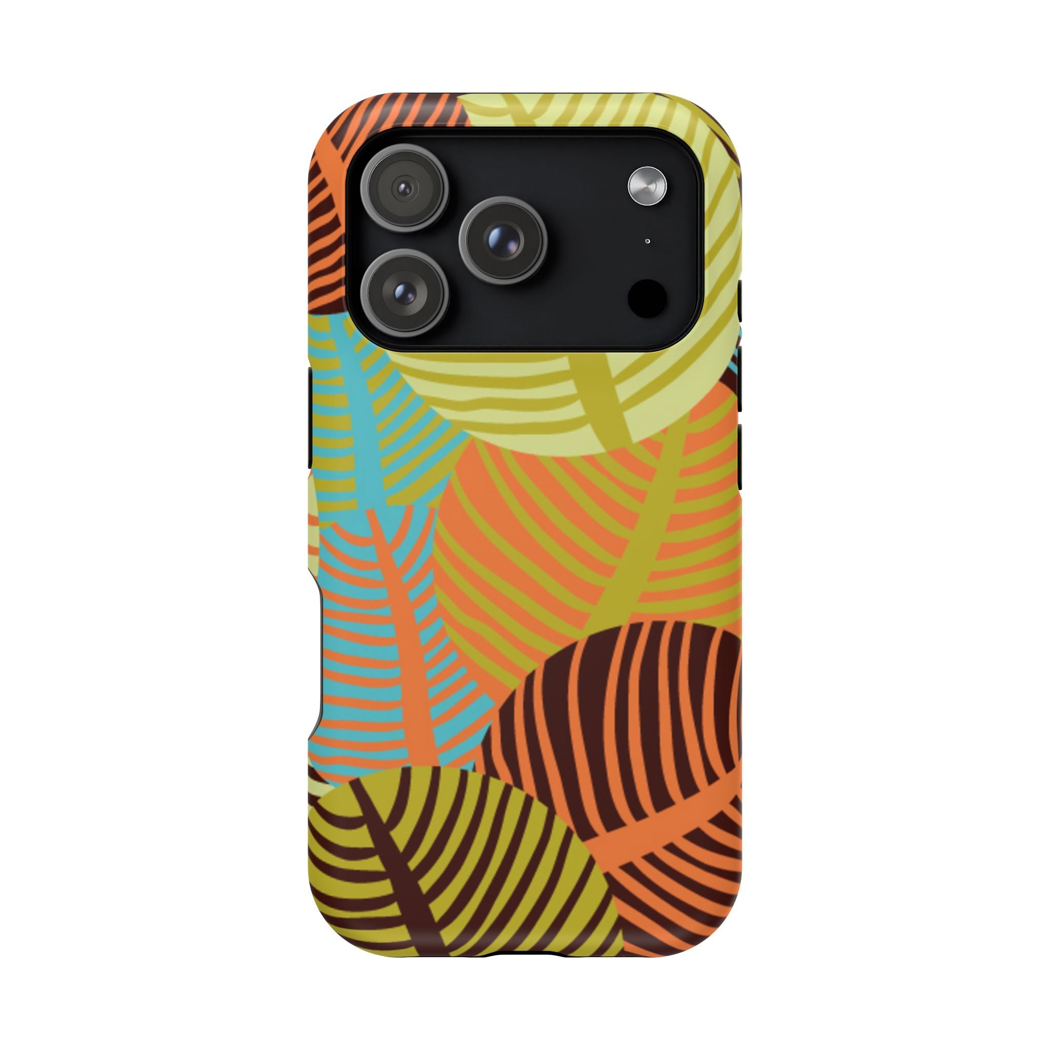 Vibrant Leafy Phone Impact-Resistant Case