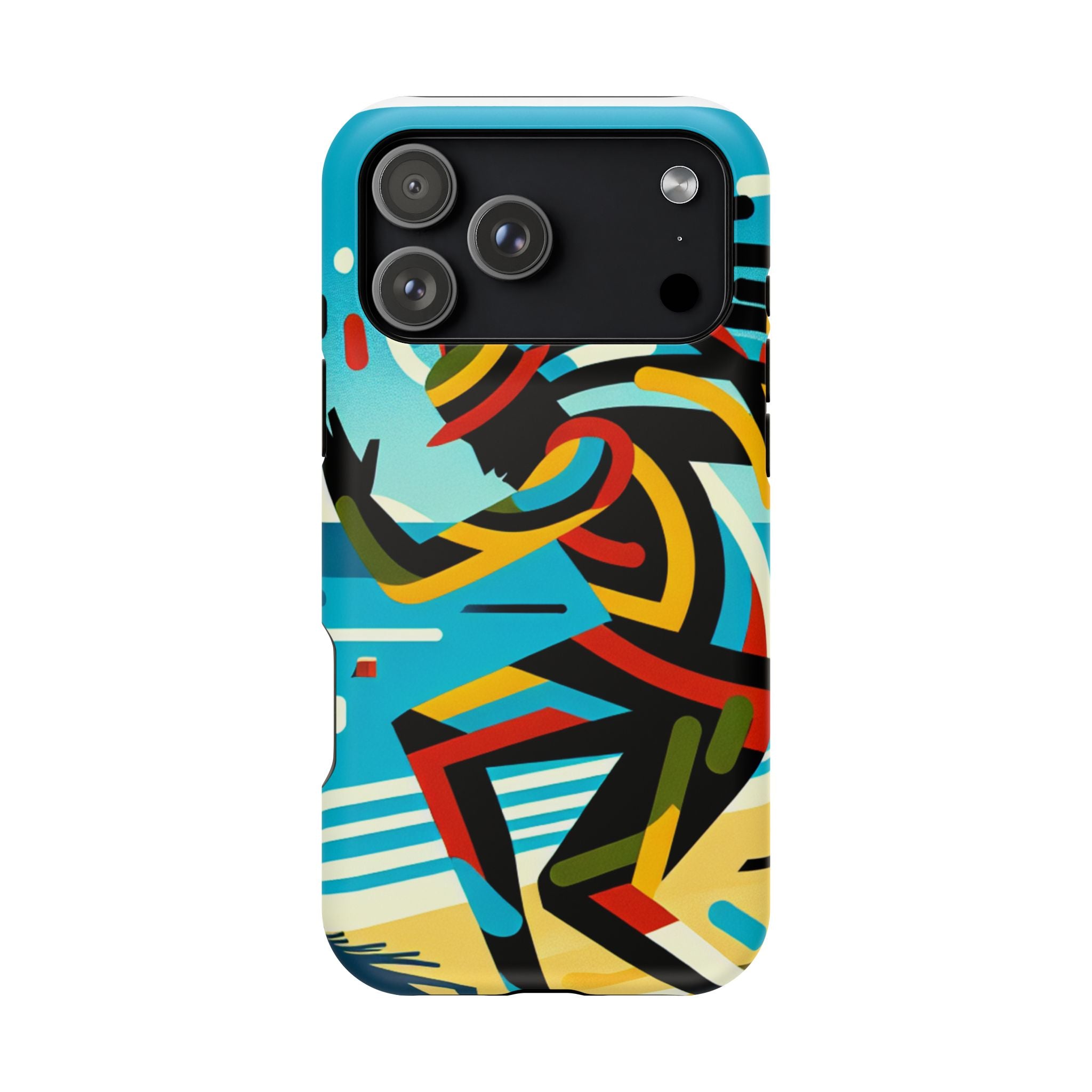 Vibrant Tribal Runner Impact Resistant Phone Case