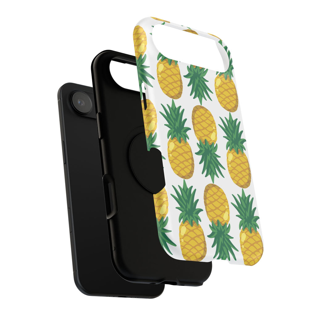 Pineapple Print Phone Case - Impact-Resistant