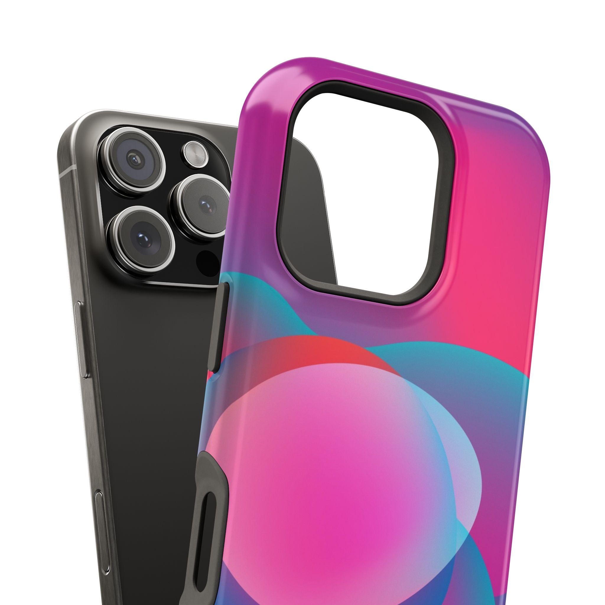 Vibrant Impact-Resistant Phone Case
