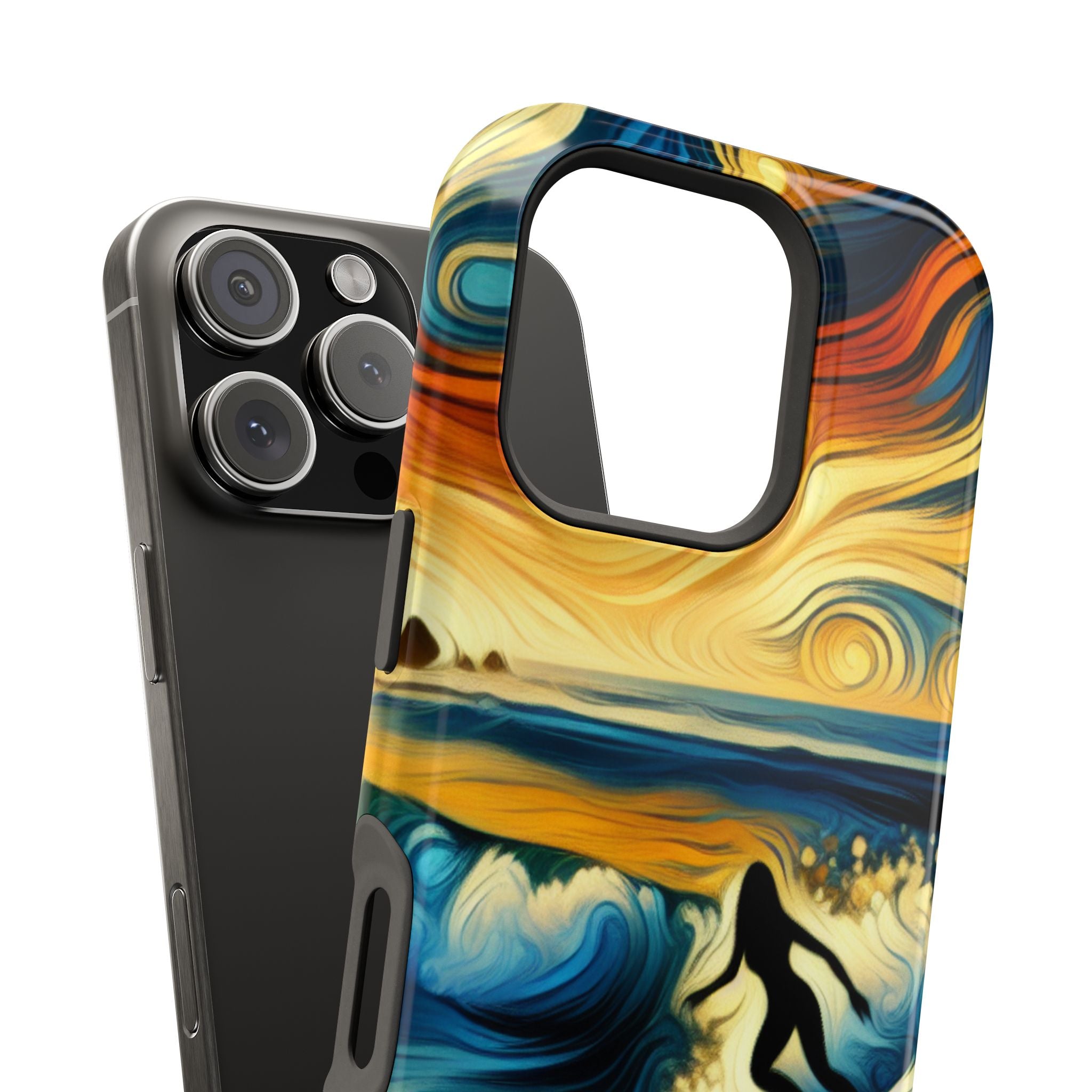 Phone Case - Surfing Girl Impact Resistant