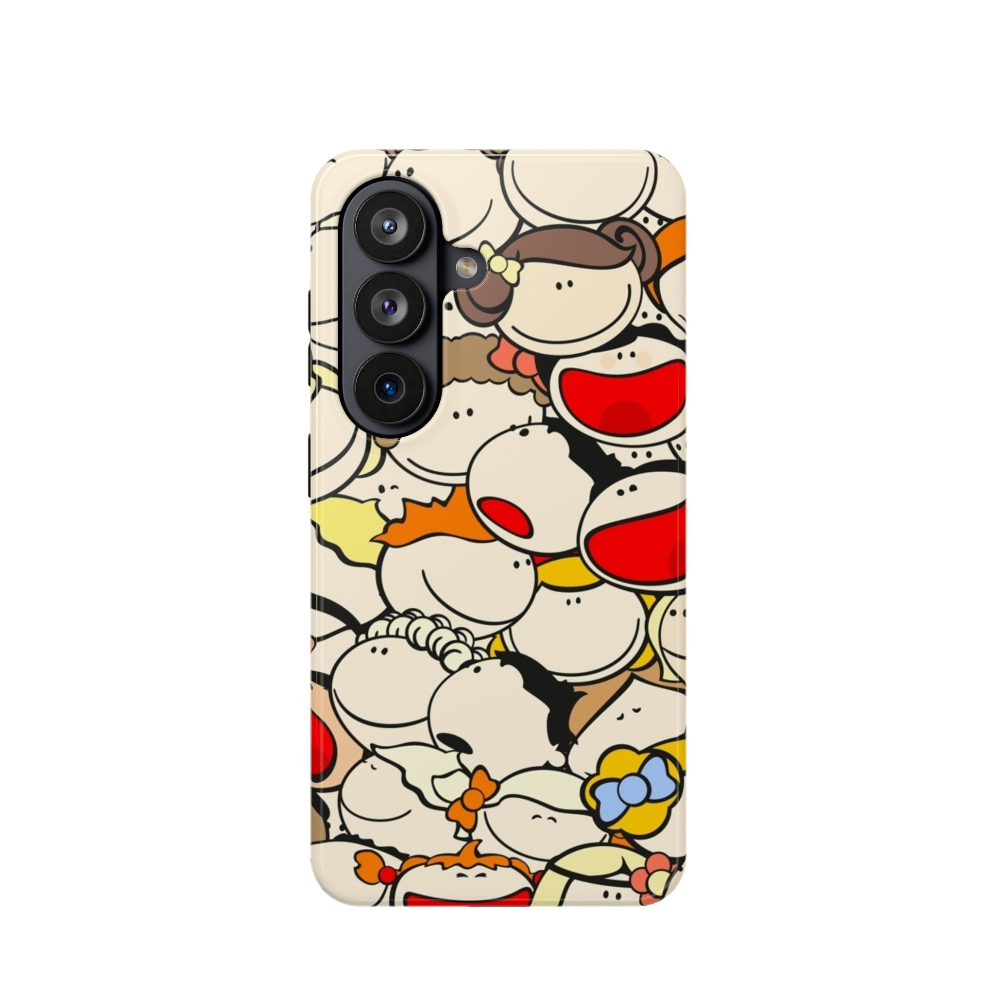 Cartoon Faces Impact-Resistant Phone Case