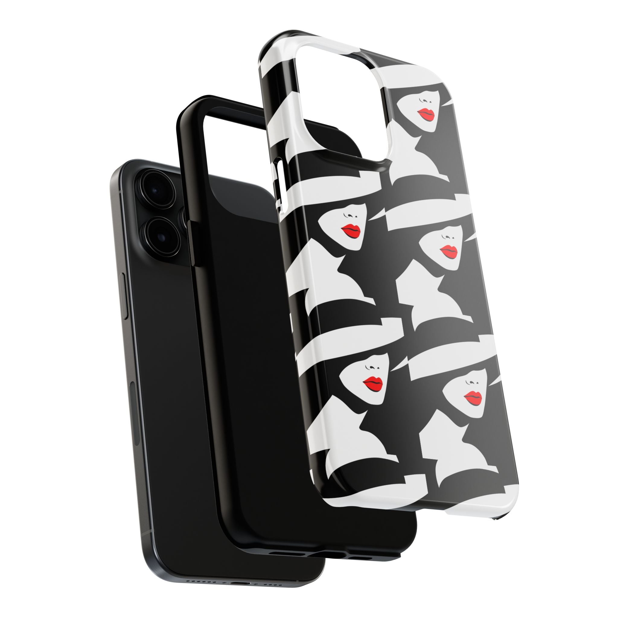 Retro Chic Tough Phone Case