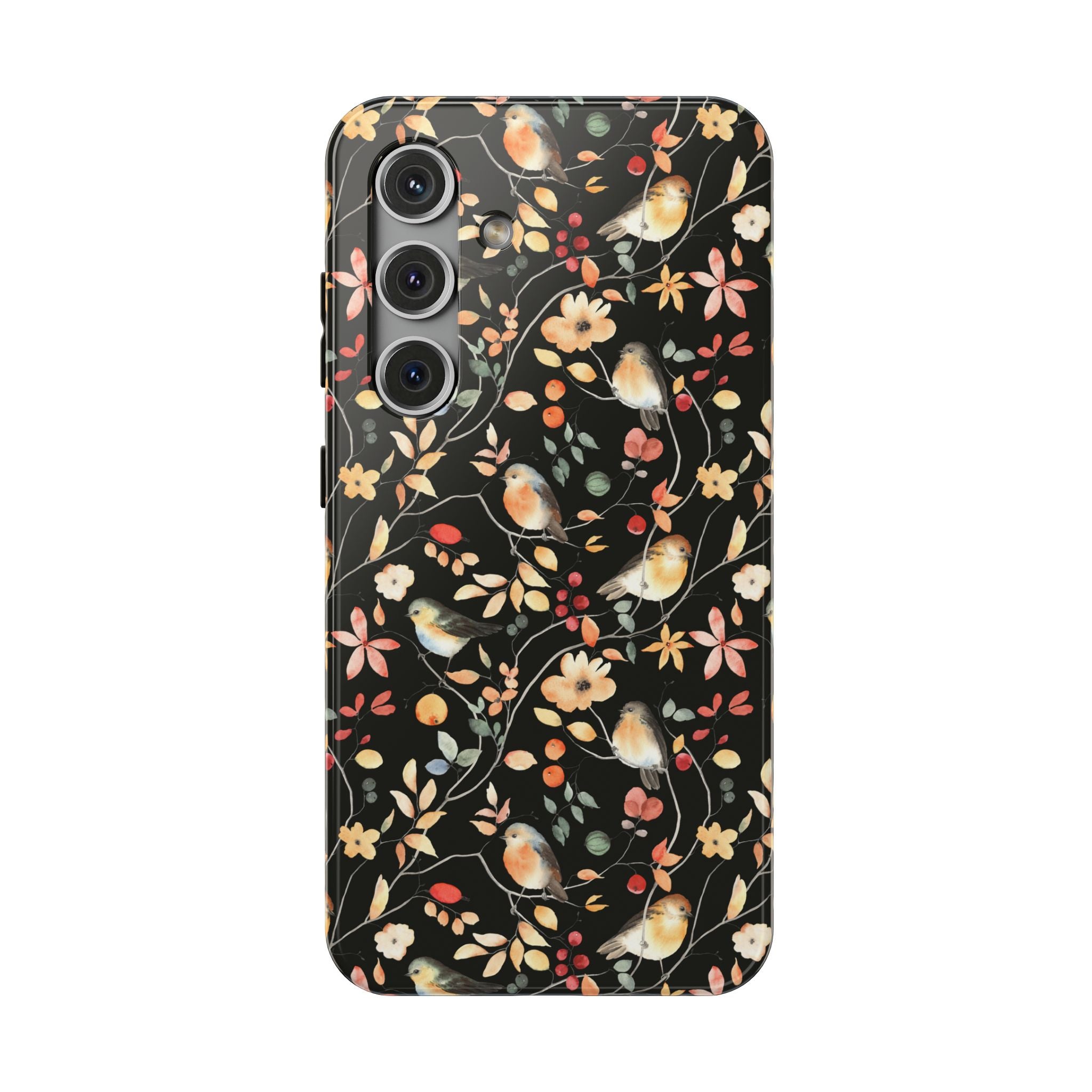 Floral Impact-Resistant Phone Case