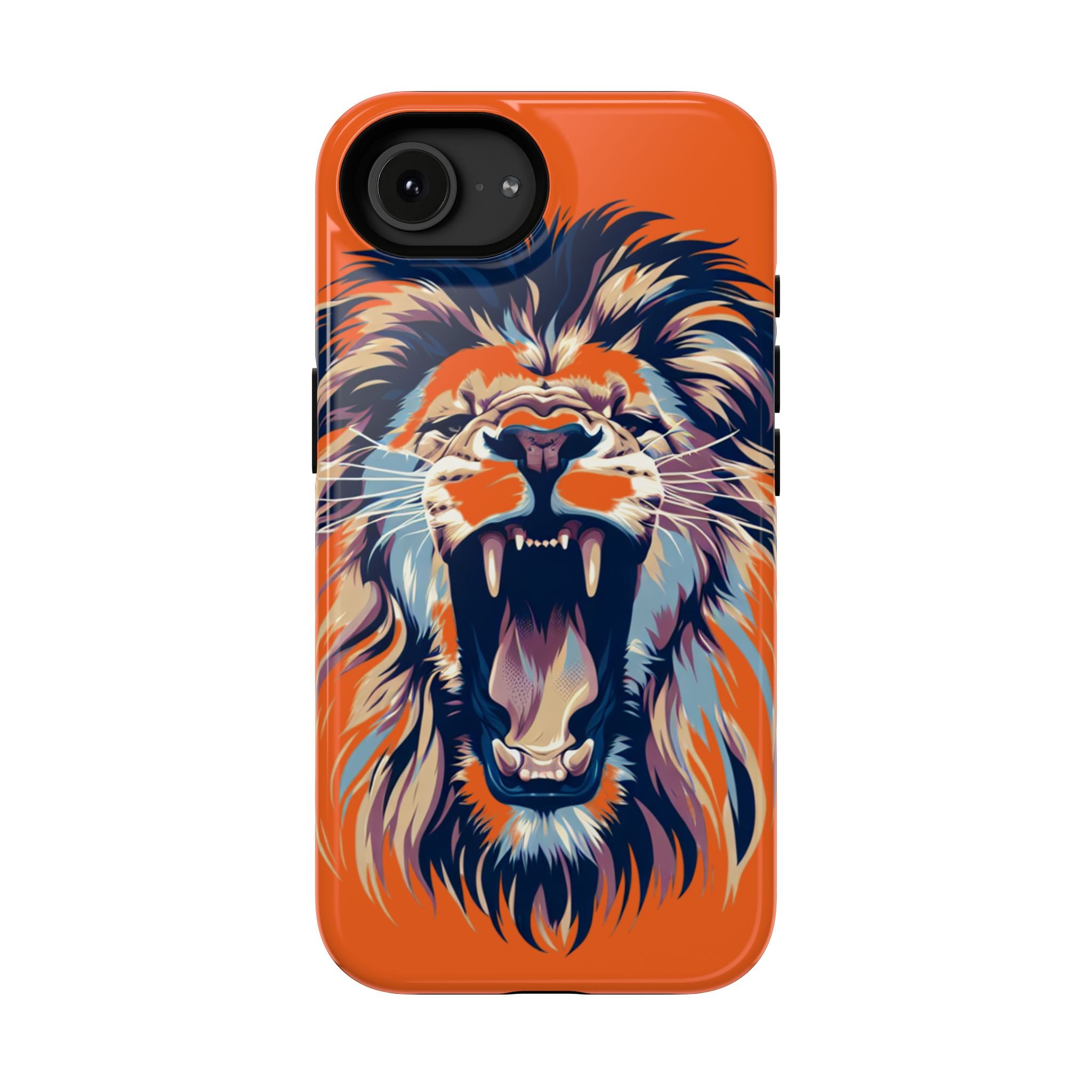 Wild Roar Lion Impact Resistant Phone Case