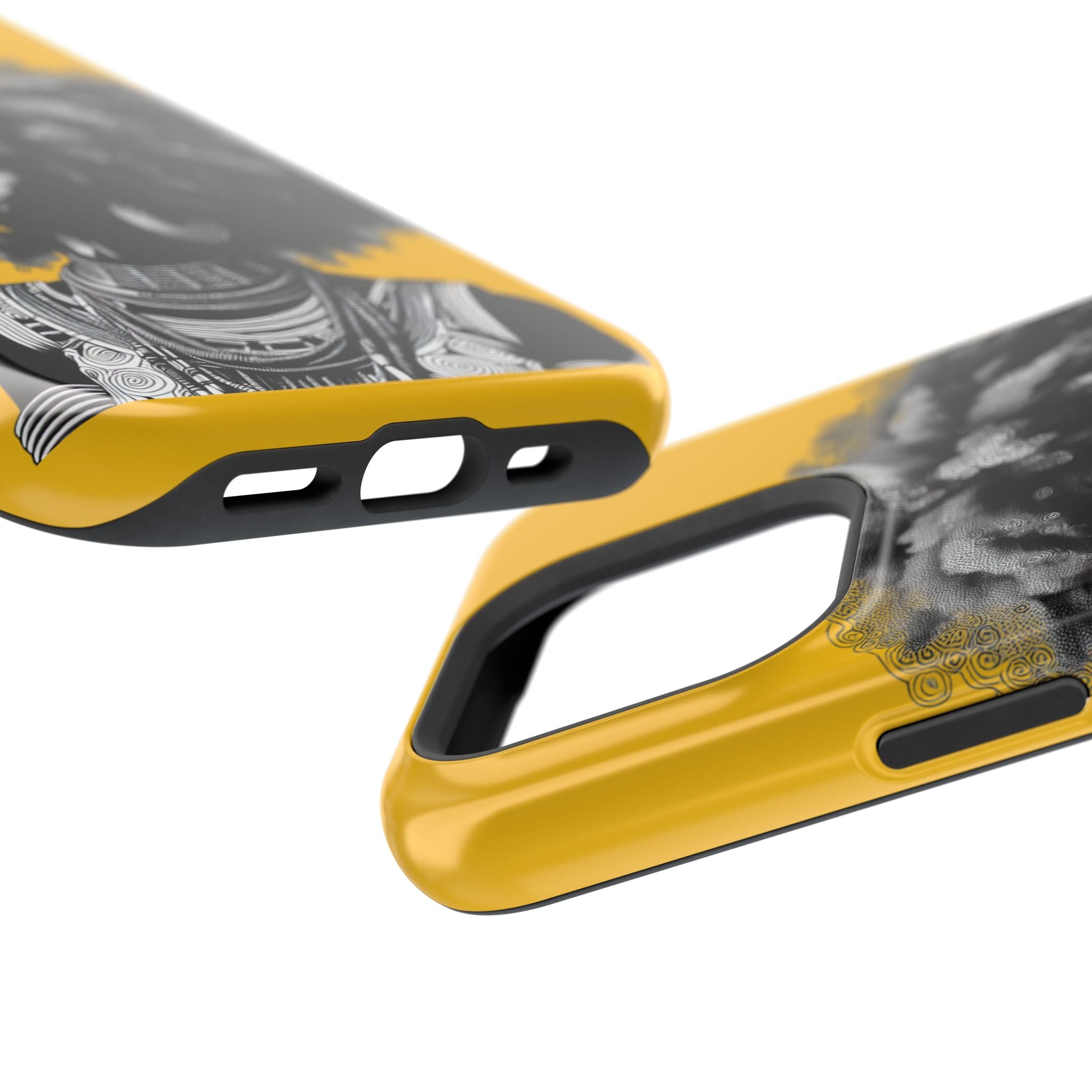 Bold African Art Impact Resistant  Phone Case