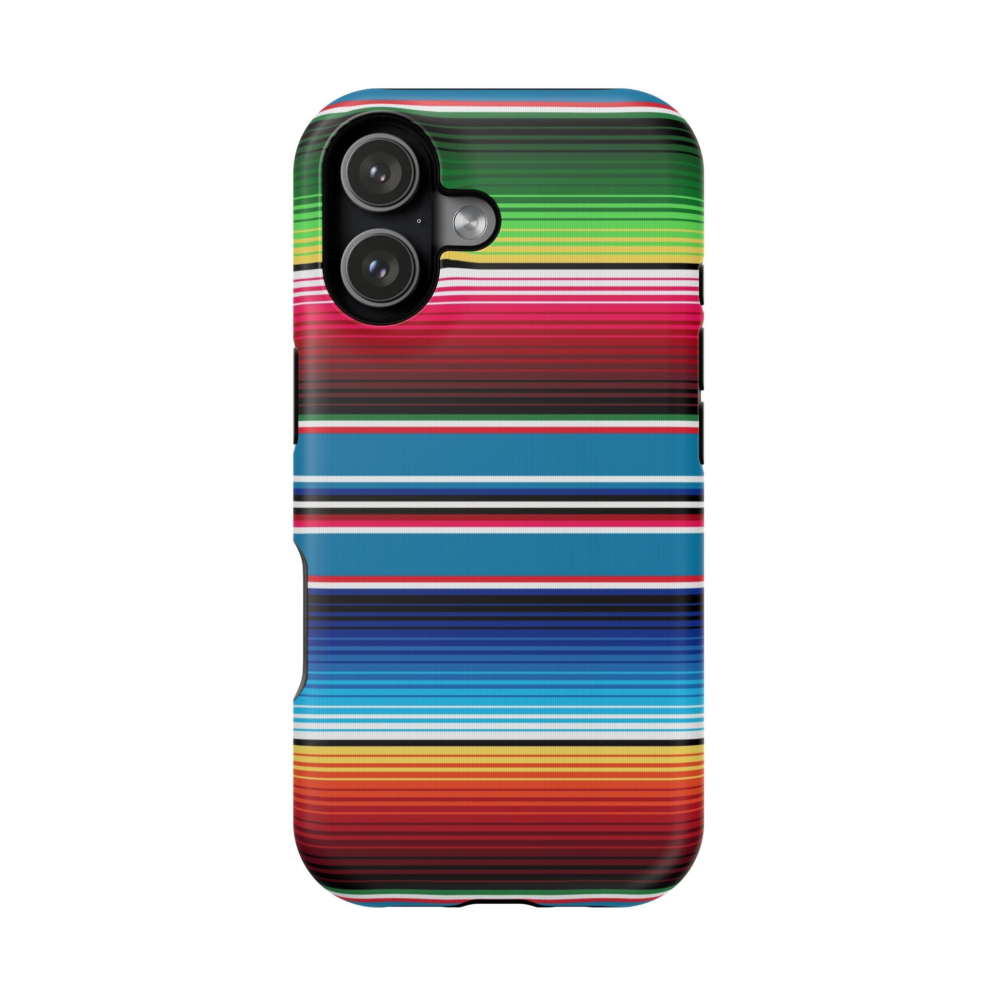 Sarape Striped Phone Case | Impact-Resistant