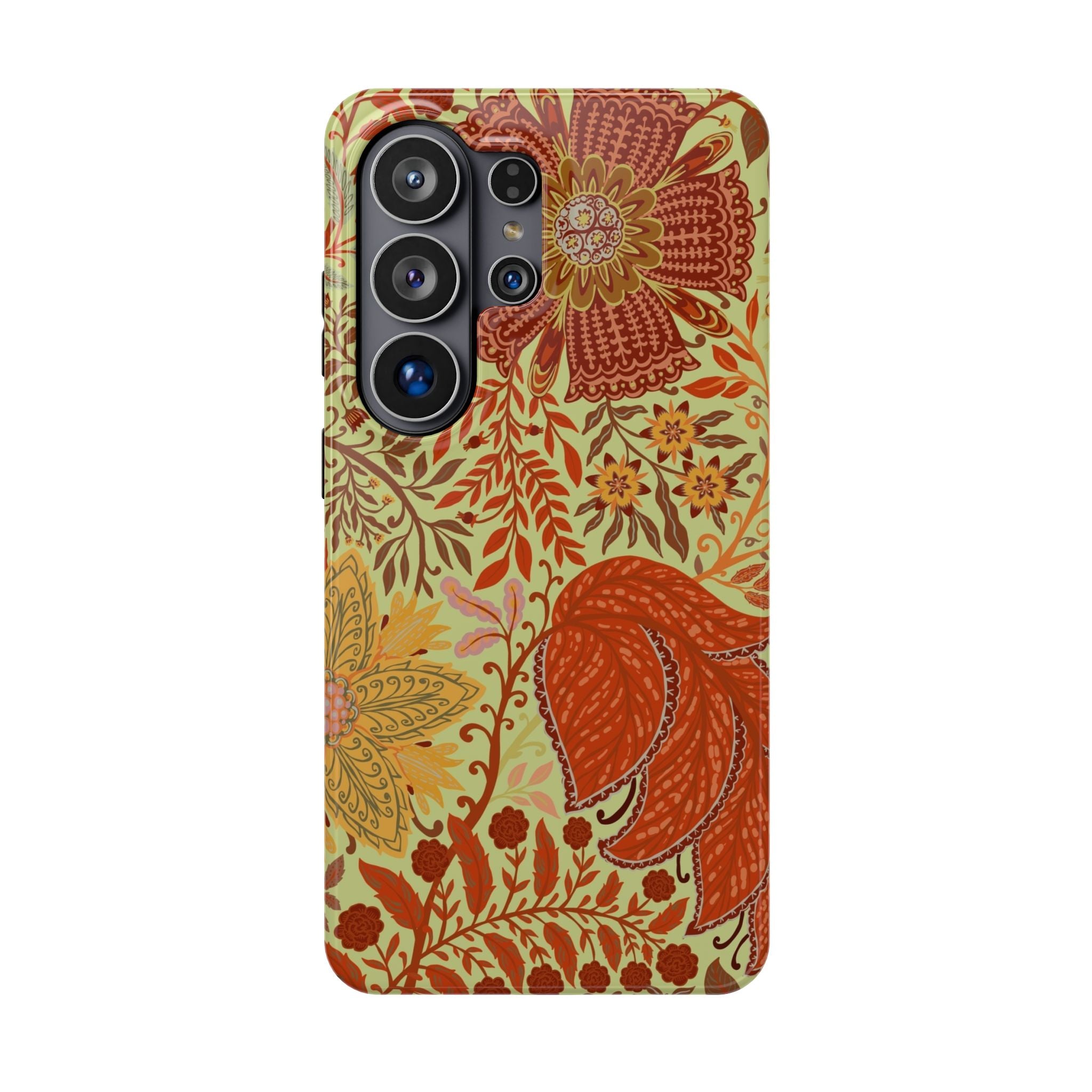 Floral Paisley Magnetic Impact-Resistant Phone Case