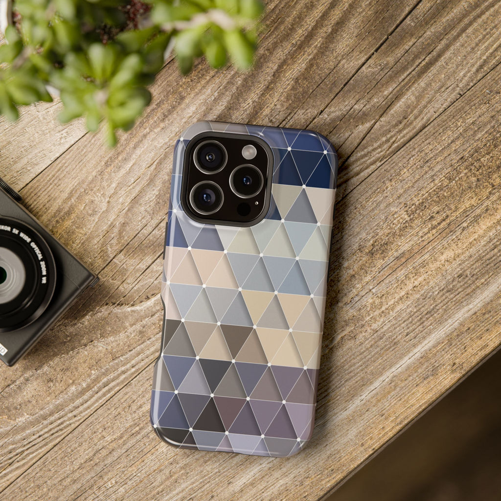 Geometric Phone Case - Stylish Impact-Resistant