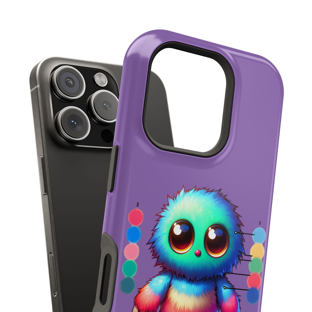 Colorful Cute Monster Impact Resistant Phone Case