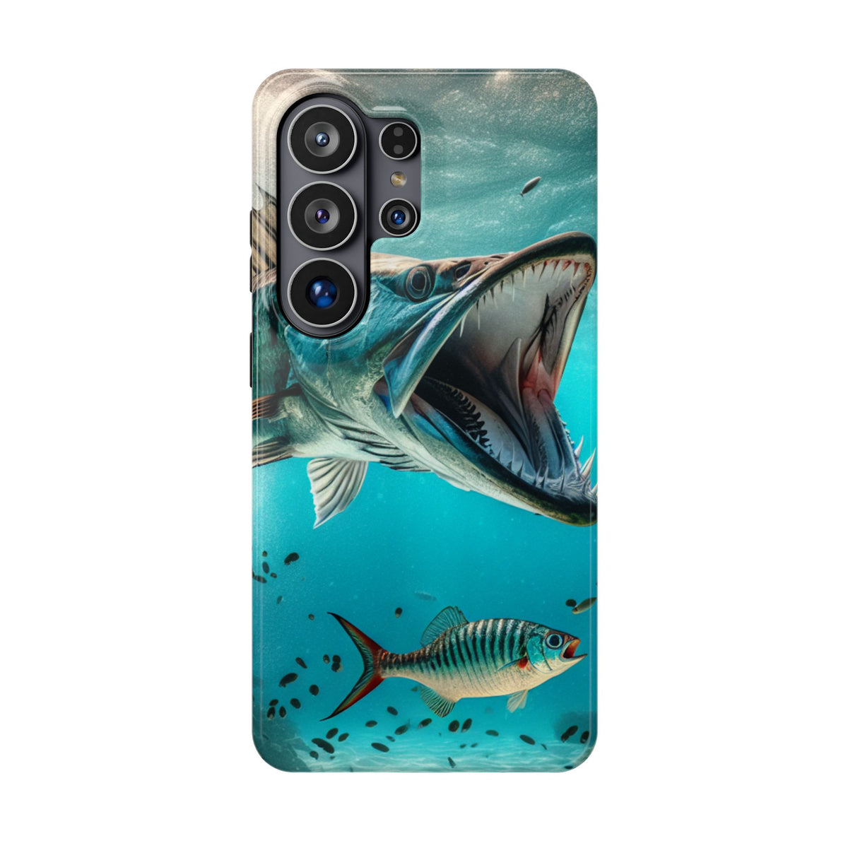 Phone Case — Realistic Barracuda Underwater Impact-Resistant Phone Case