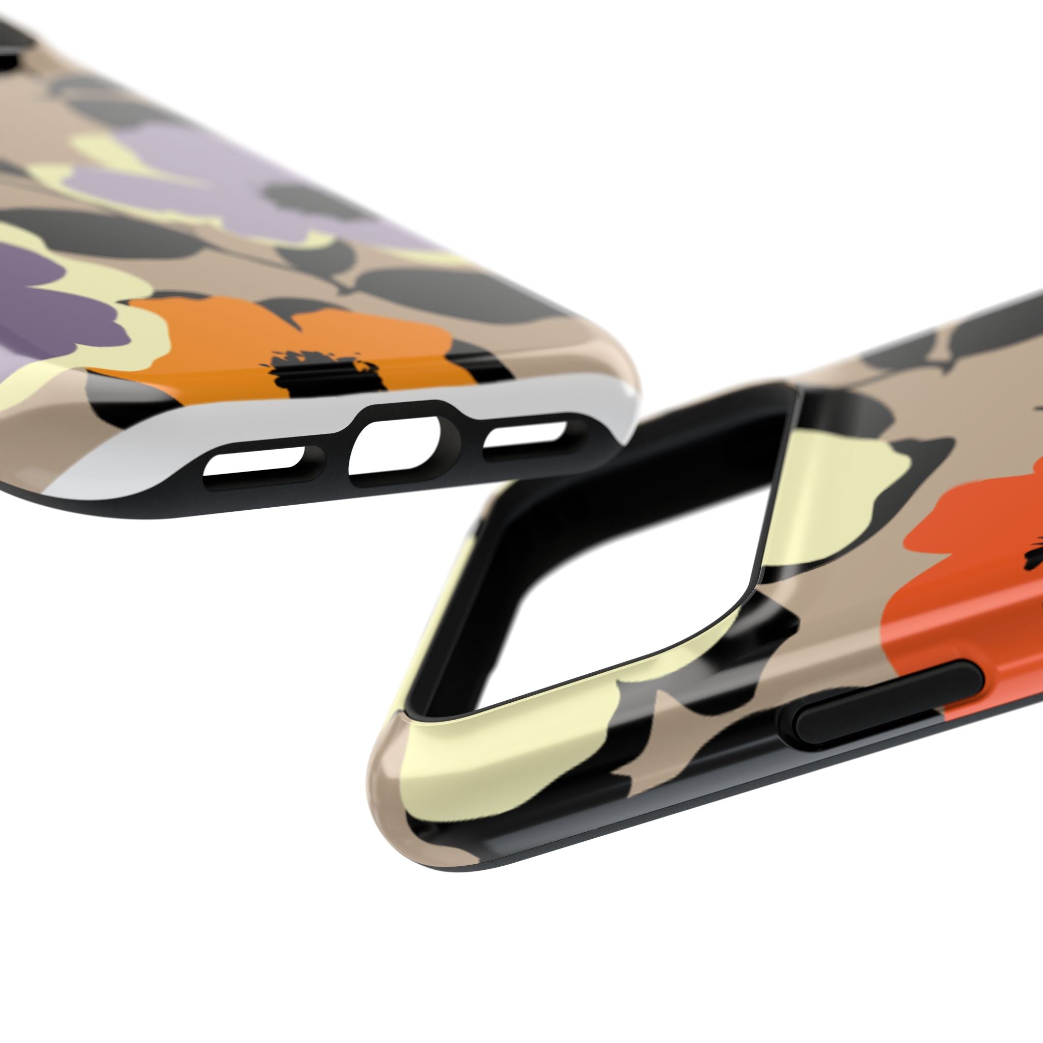 Floral Impact-Resistant Phone Case