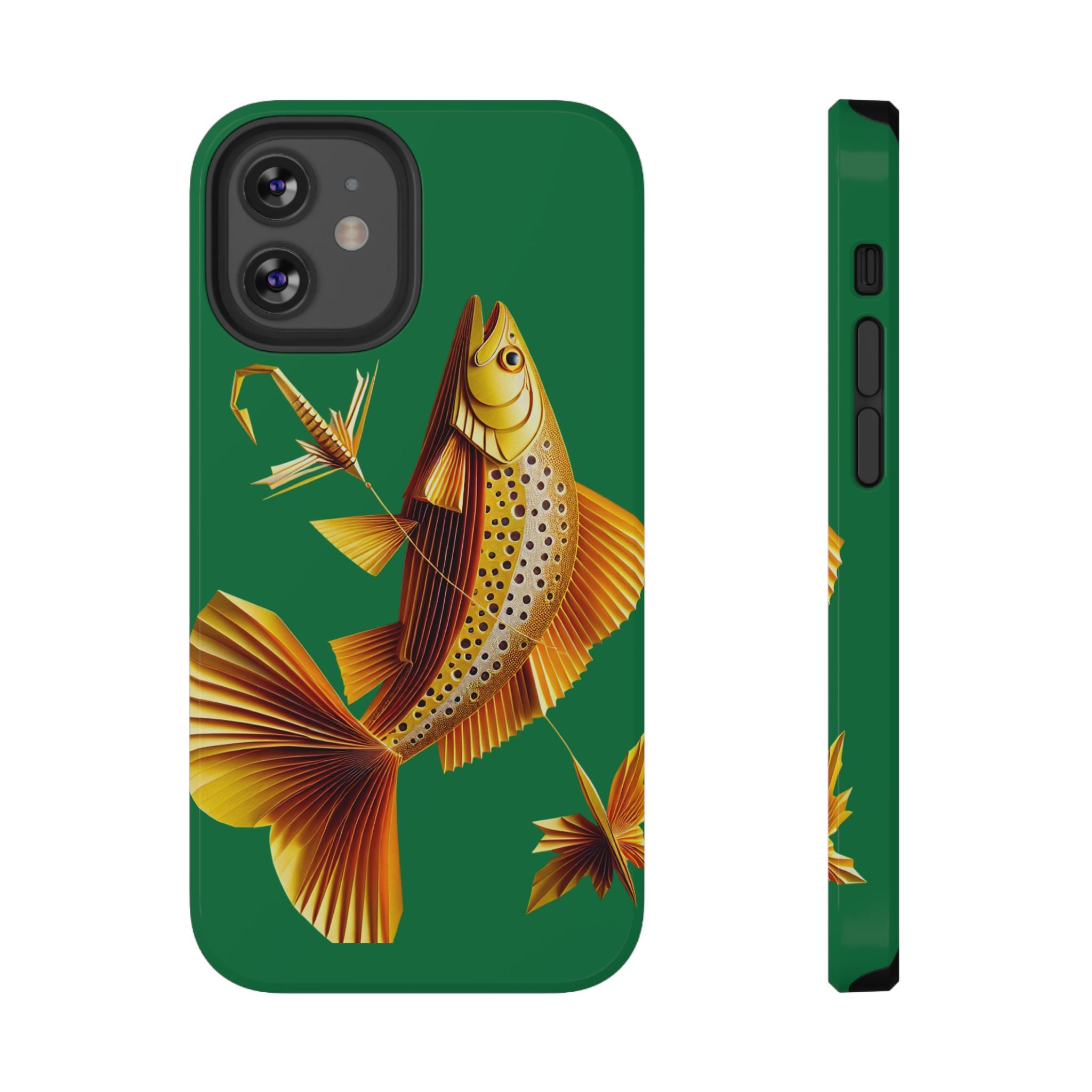 Impact Resistant Phone Case,  Lucky Charm Fish, Outdoor Enthusiast Gift