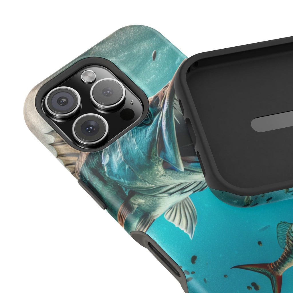 Fish Ocean Life, Impact Resistant Durable Phone Cover, Outdoor Adventure