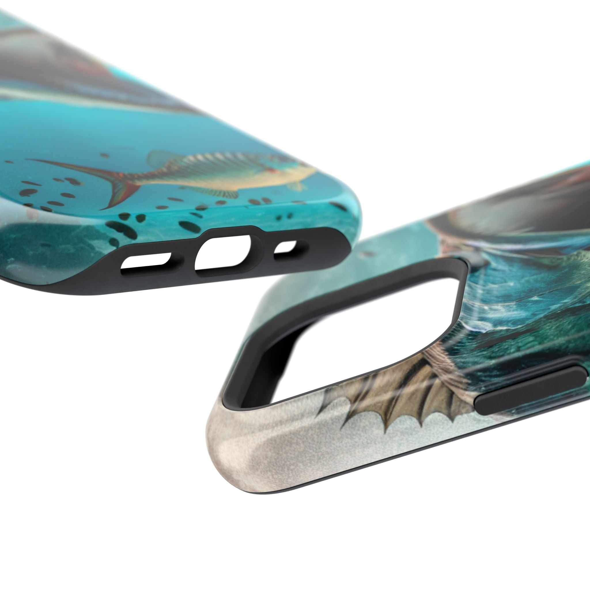 Fish Ocean Life, Impact Resistant Durable Phone Cover, Outdoor Adventure