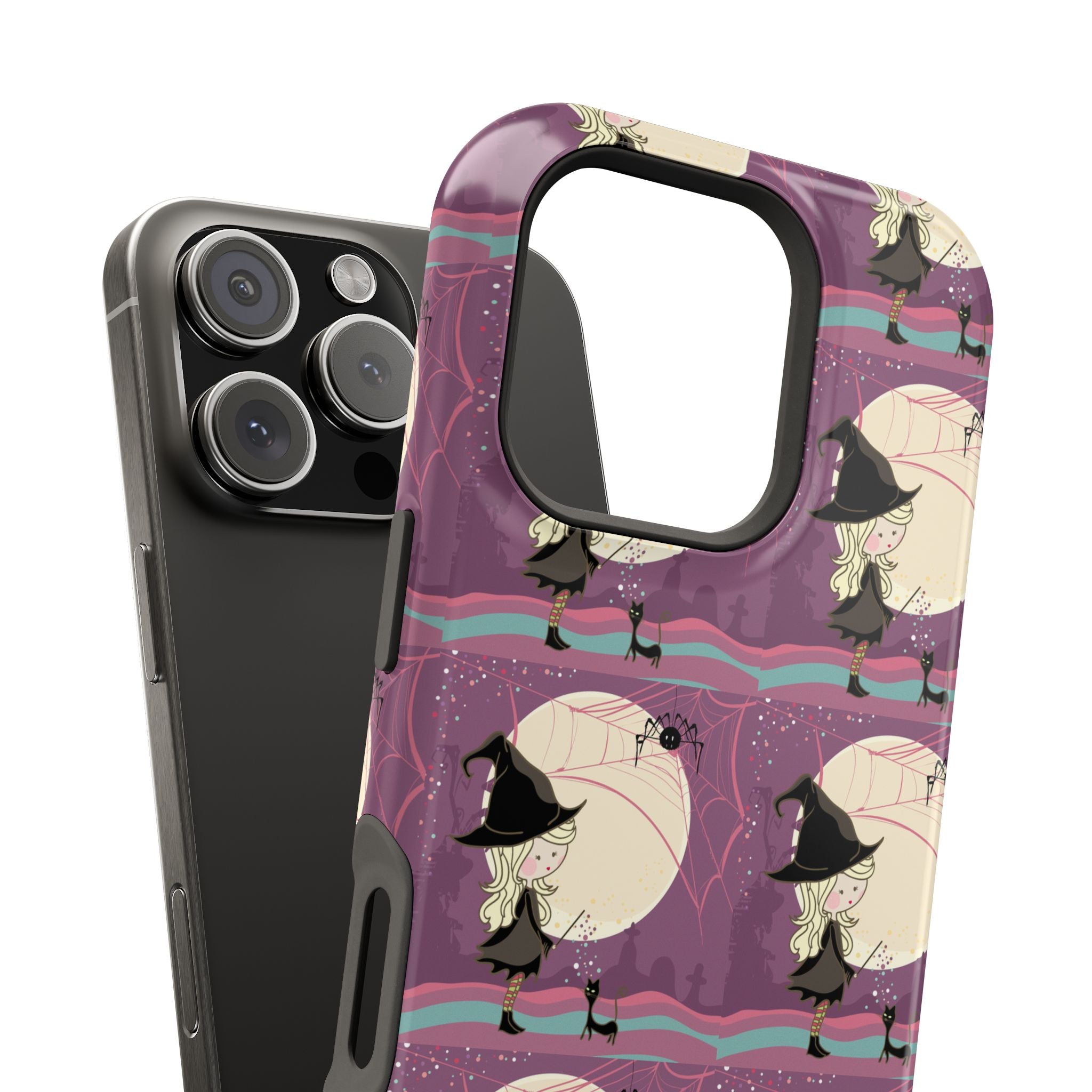 Whimsical Witch Phone Case - Durable