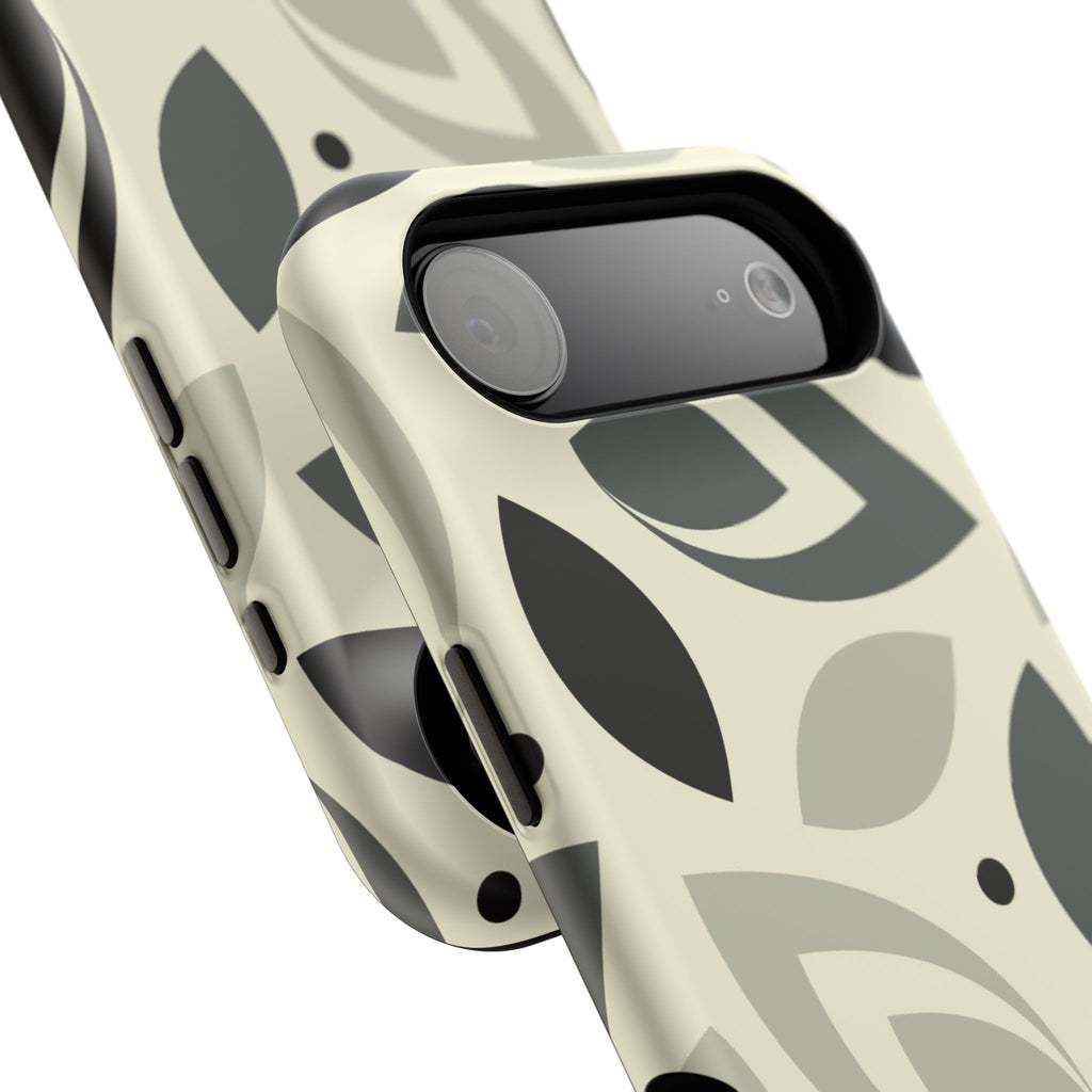 Modern Leaf Impact-Resistant Phone Cases