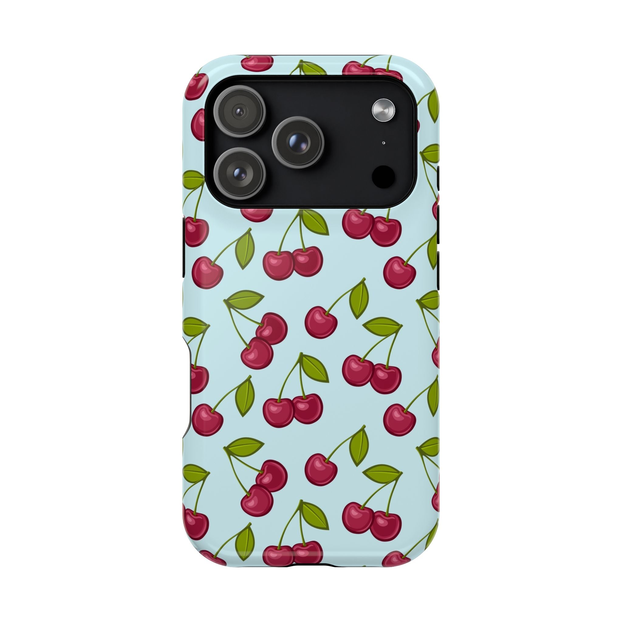 Cherry Pattern Phone Case, Cute Cherry