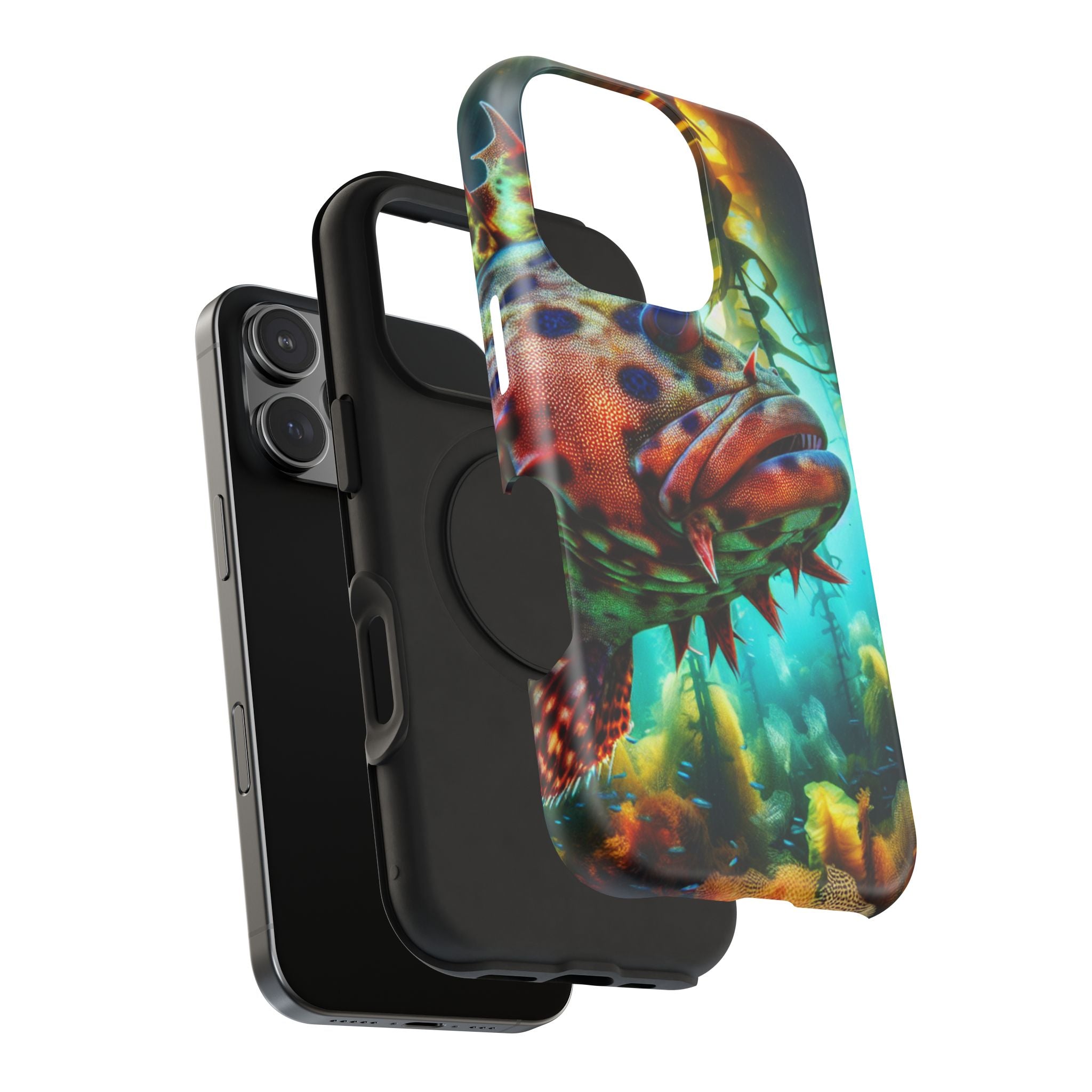 Impact Resistant Phone Case, Sea Life, Nature Photography