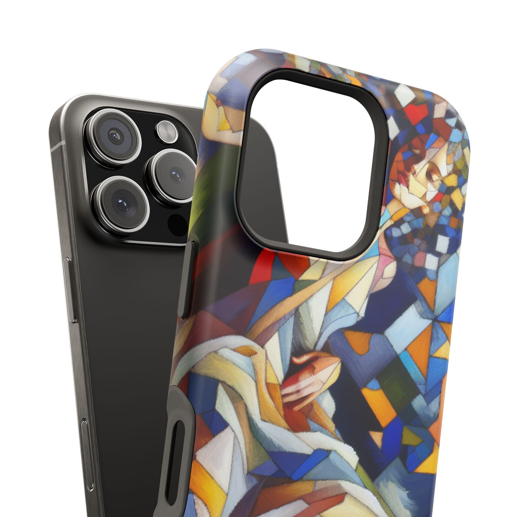 Impact Resistant Phone Case - Beautiful Woman Abstract Design