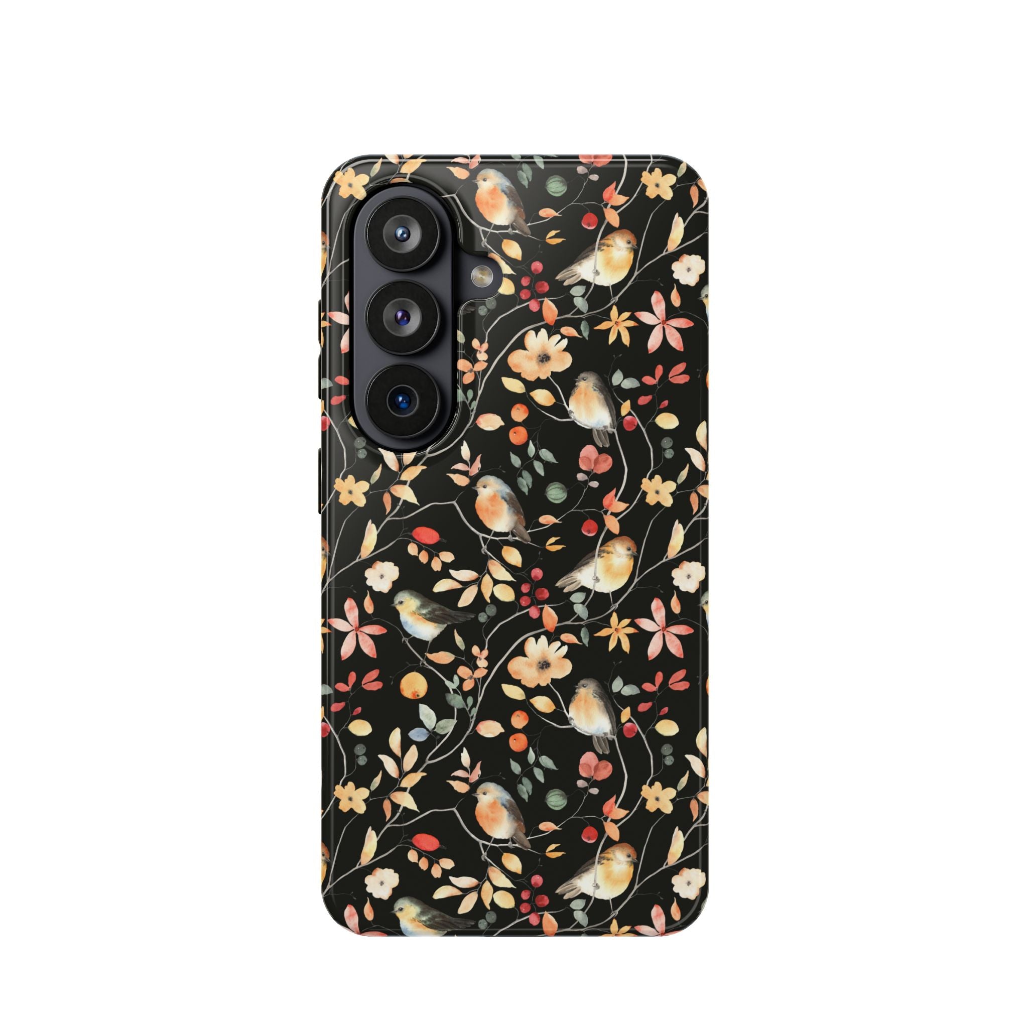 Floral Impact-Resistant Phone Case