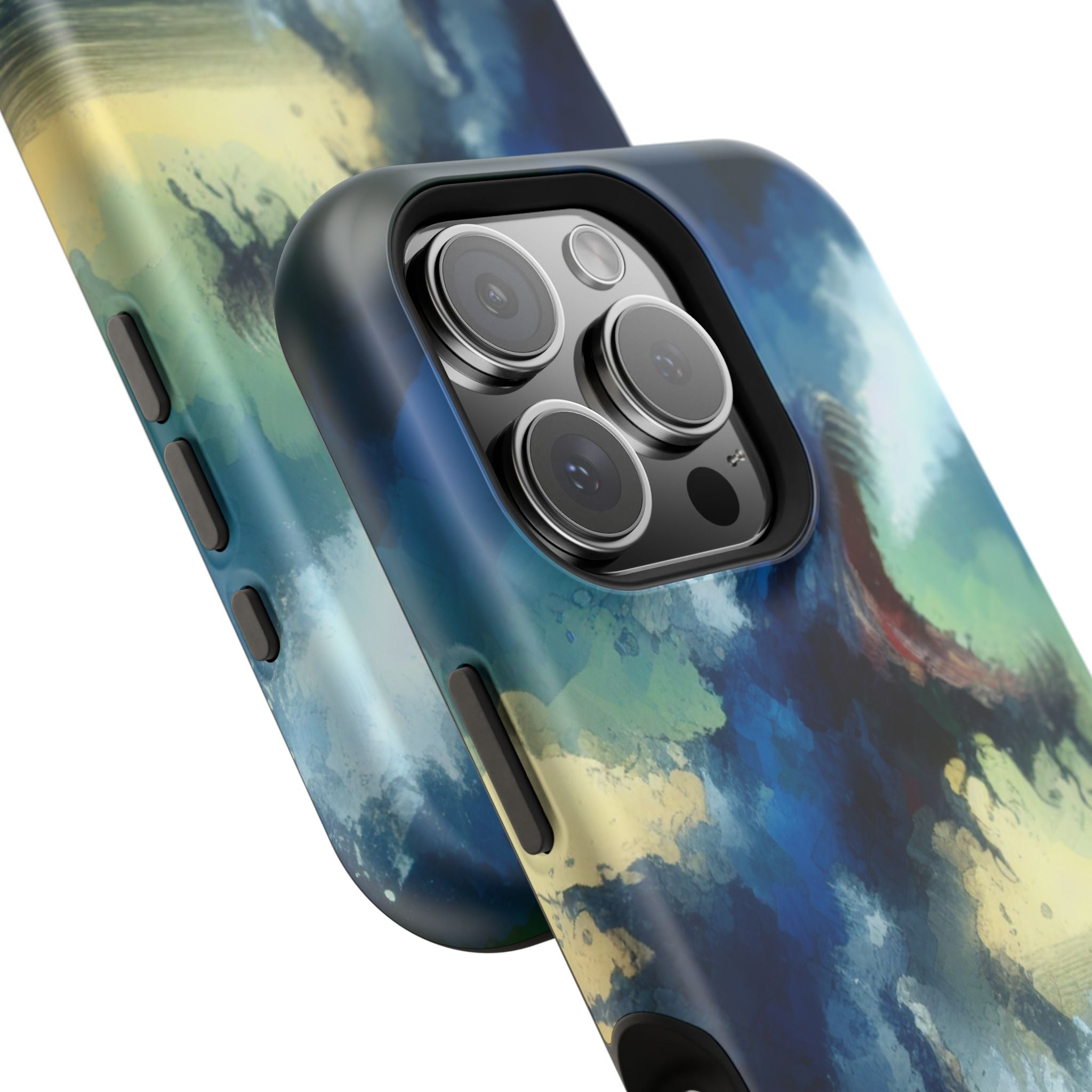 Impact Resistant Phone Tough Case - Creature Surfacing Design