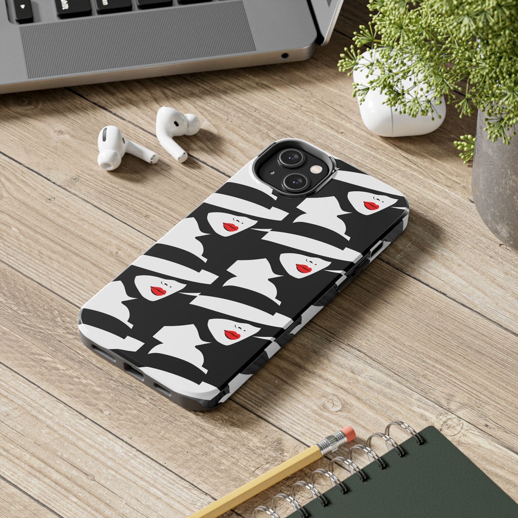 Retro Chic Tough Phone Case