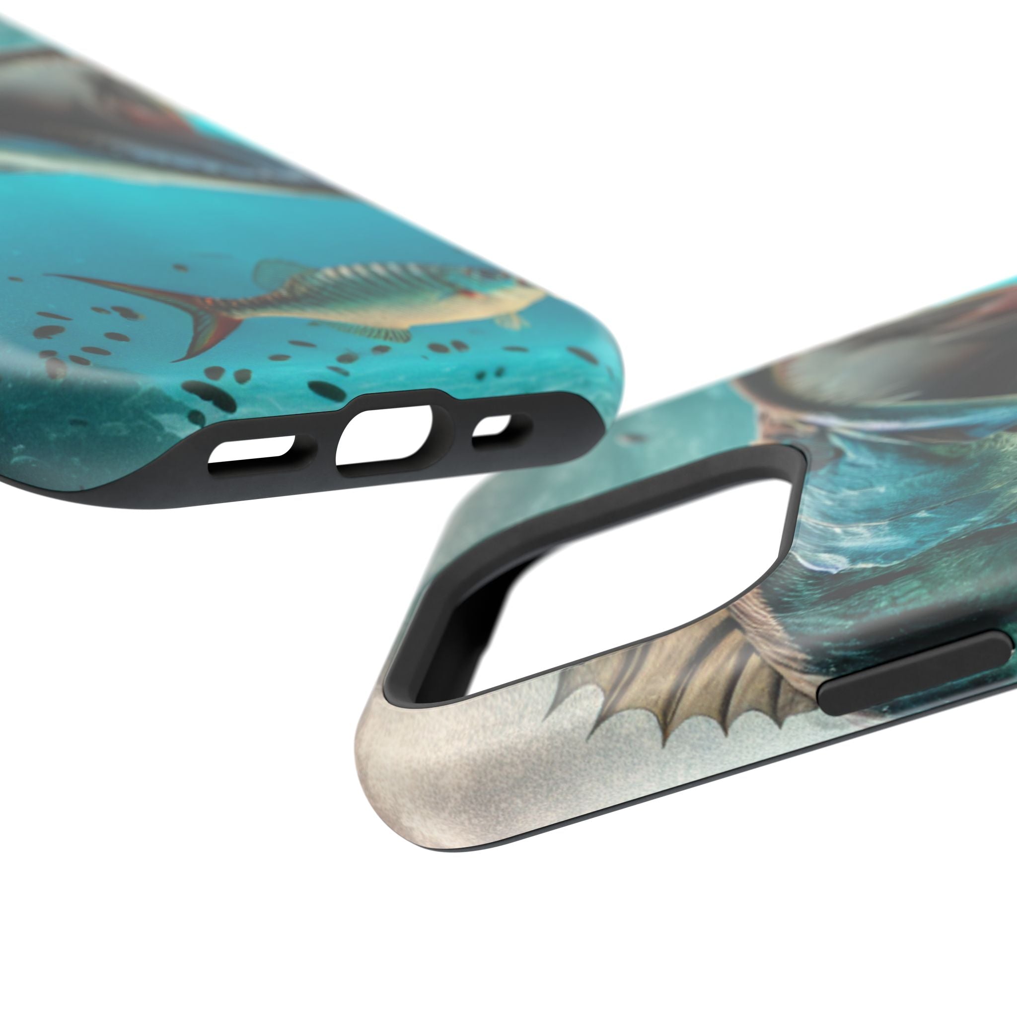 Fish Ocean Life, Impact Resistant Durable Phone Cover, Outdoor Adventure