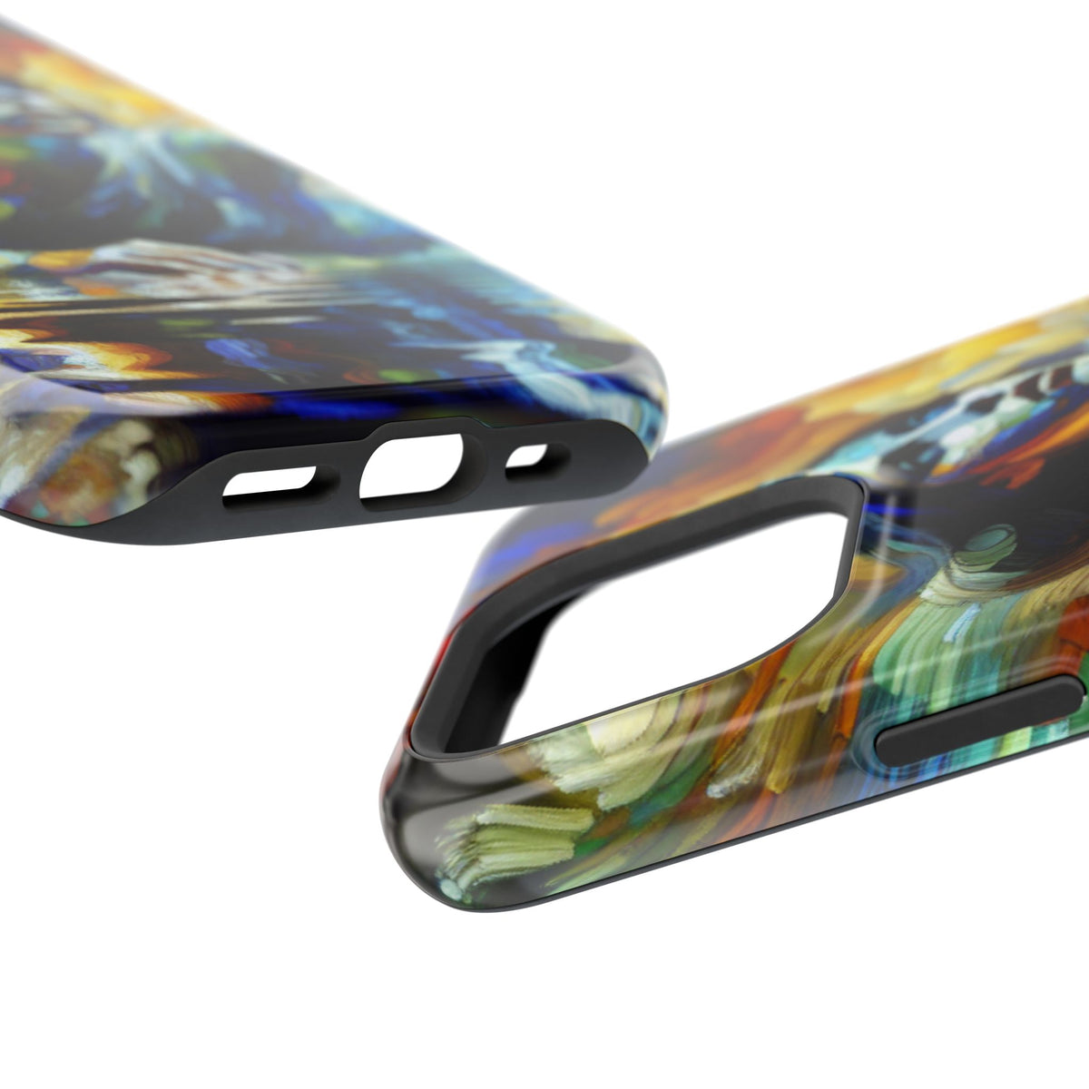 Impact-Resistant Phone Case — Colorful Surreal Mermaid Art
