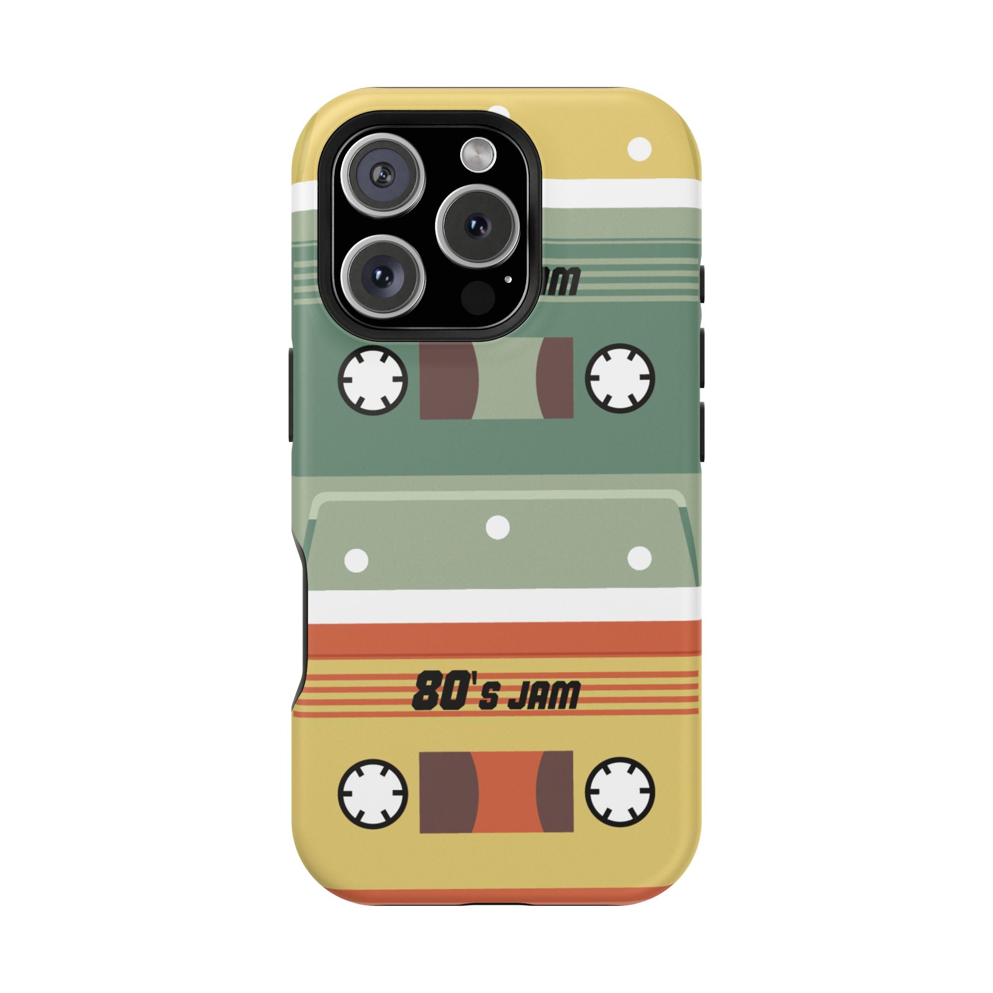 Phone Case - Retro Cassette Tape Impact Resistant