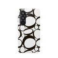 Black & White Impact-Resistant Phone Case - Durable