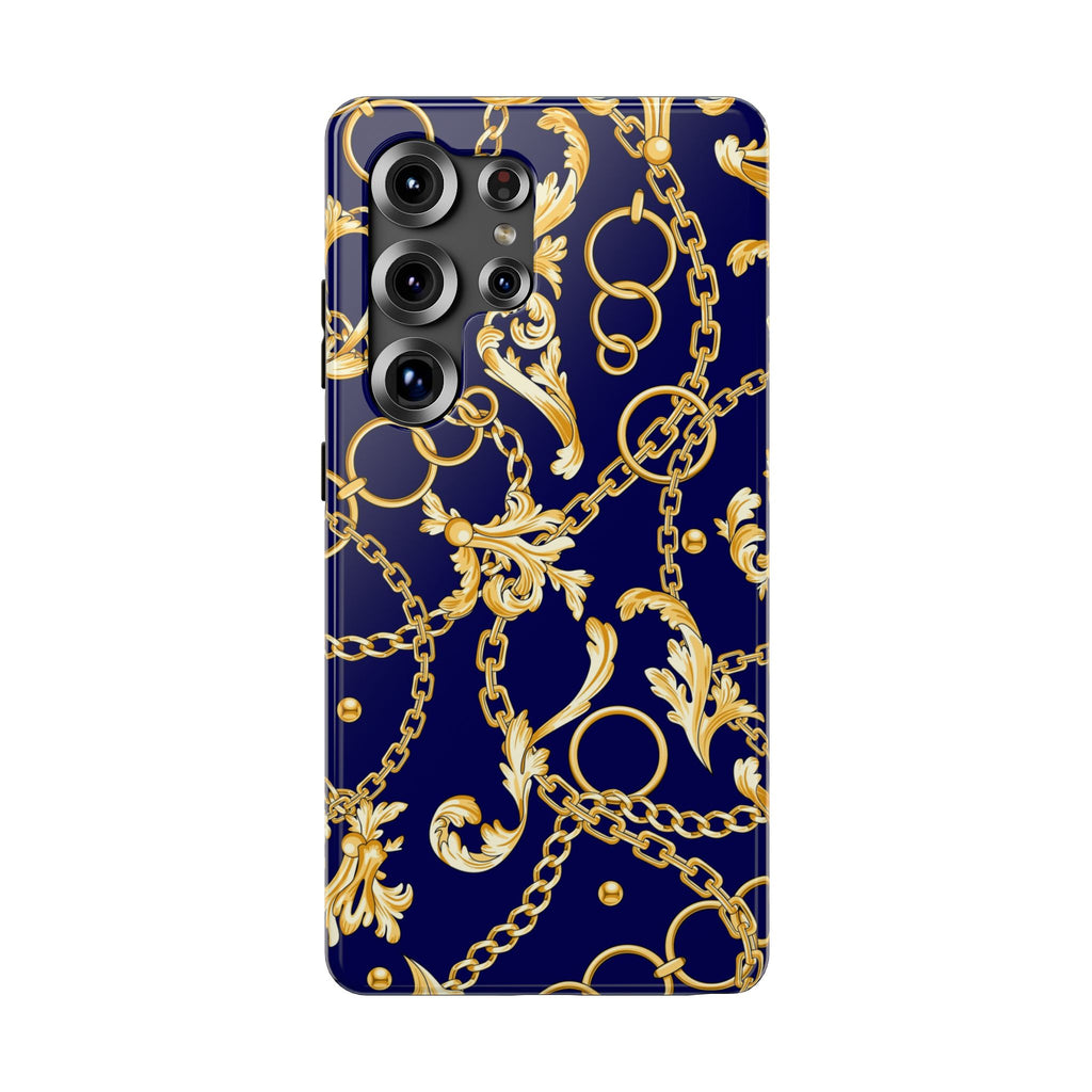 Baroque Gold Chain Impact-Resistant Phone Case