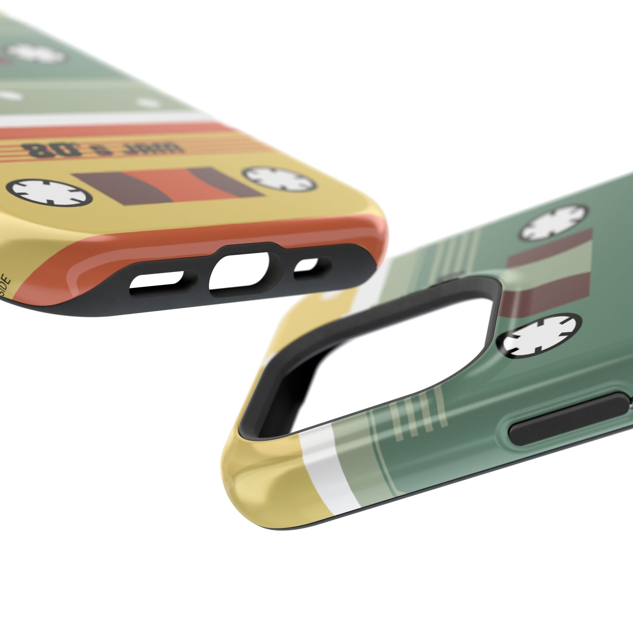 Phone Case - Retro Cassette Tape Impact Resistant