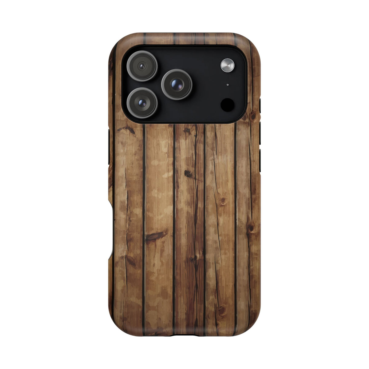 Rustic Wood Phone Case | Impact-Resistant