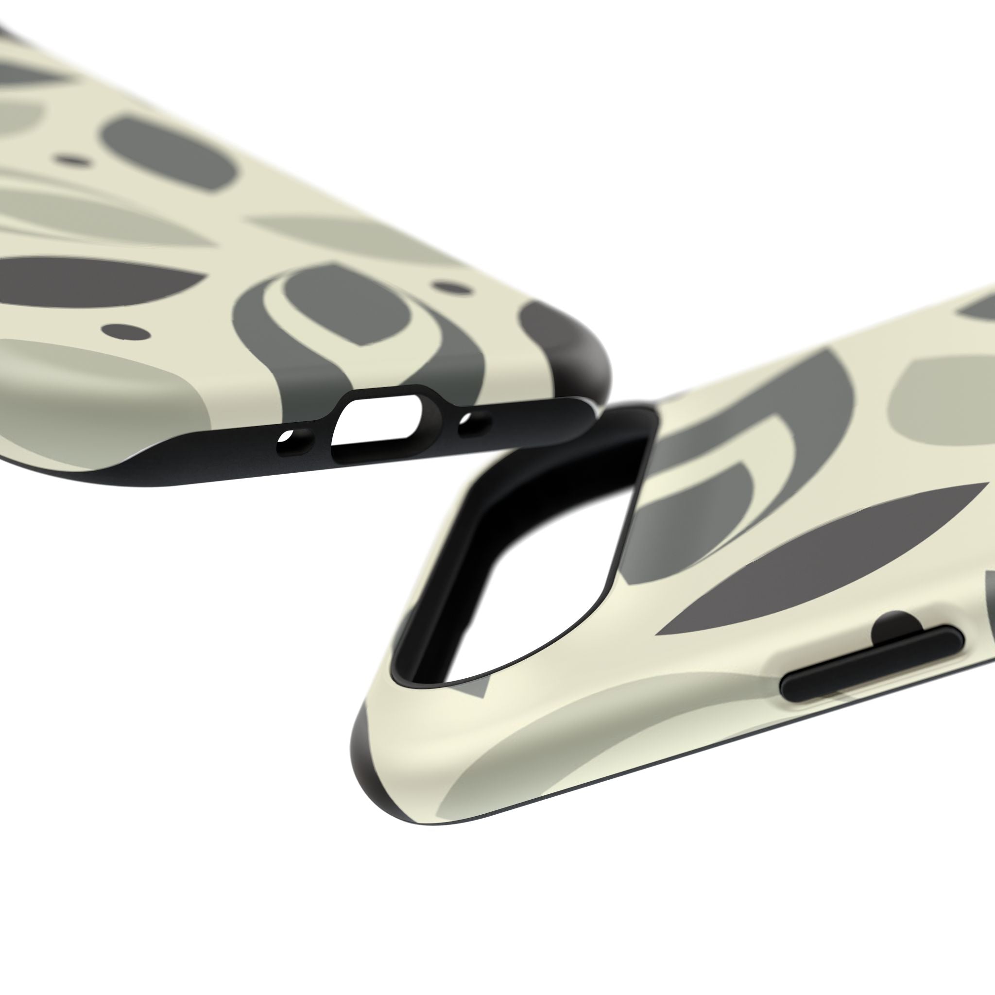 Modern Leaf Impact-Resistant Phone Cases