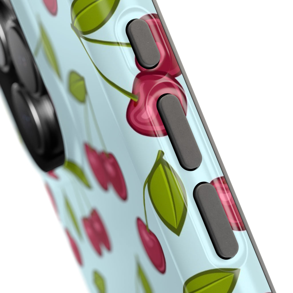Cherry Pattern Phone Case, Cute Cherry