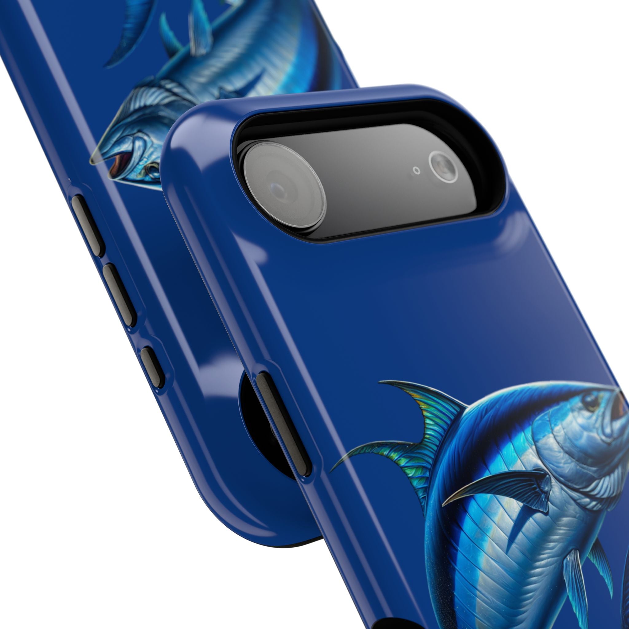 Impact Resistant Phone Case - Blue Fin