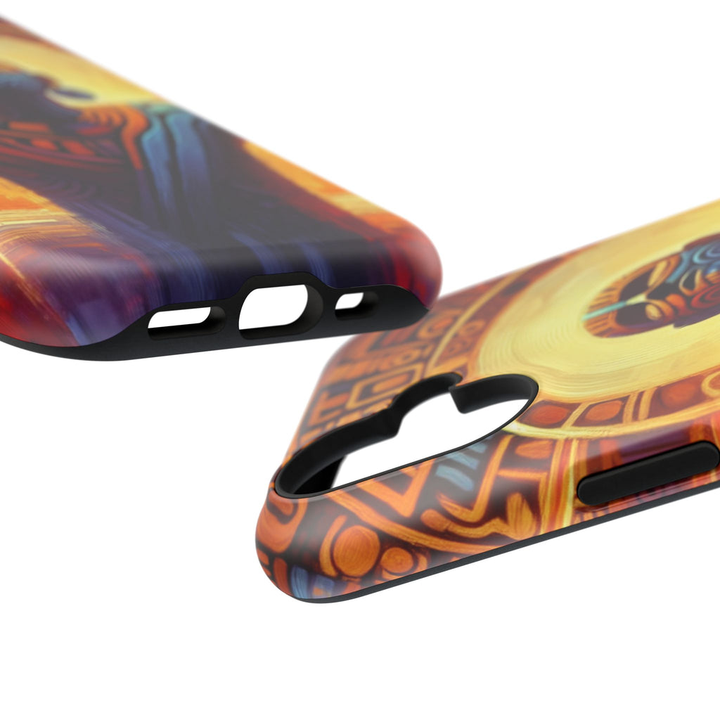 Impact Resistant Phone Case - Aztec Man