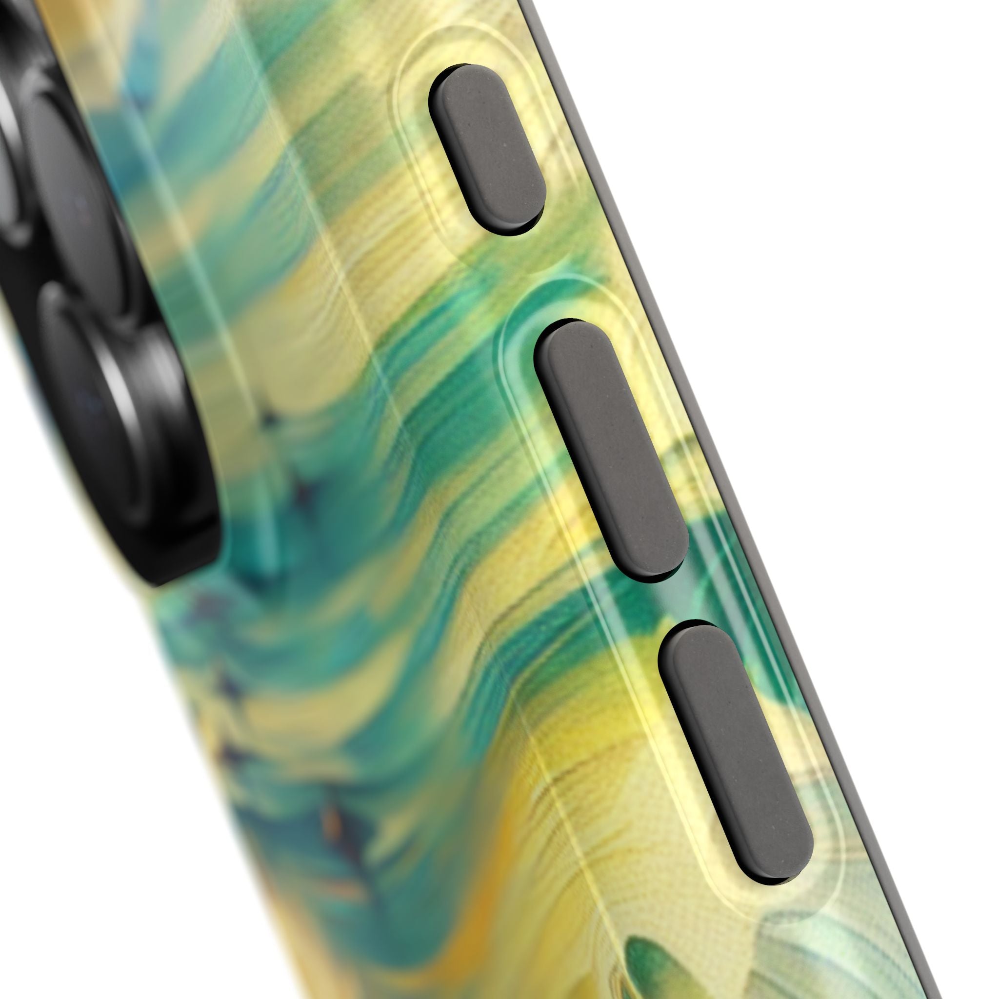 Surfer Riding Waves Impact Resistant Phone Case