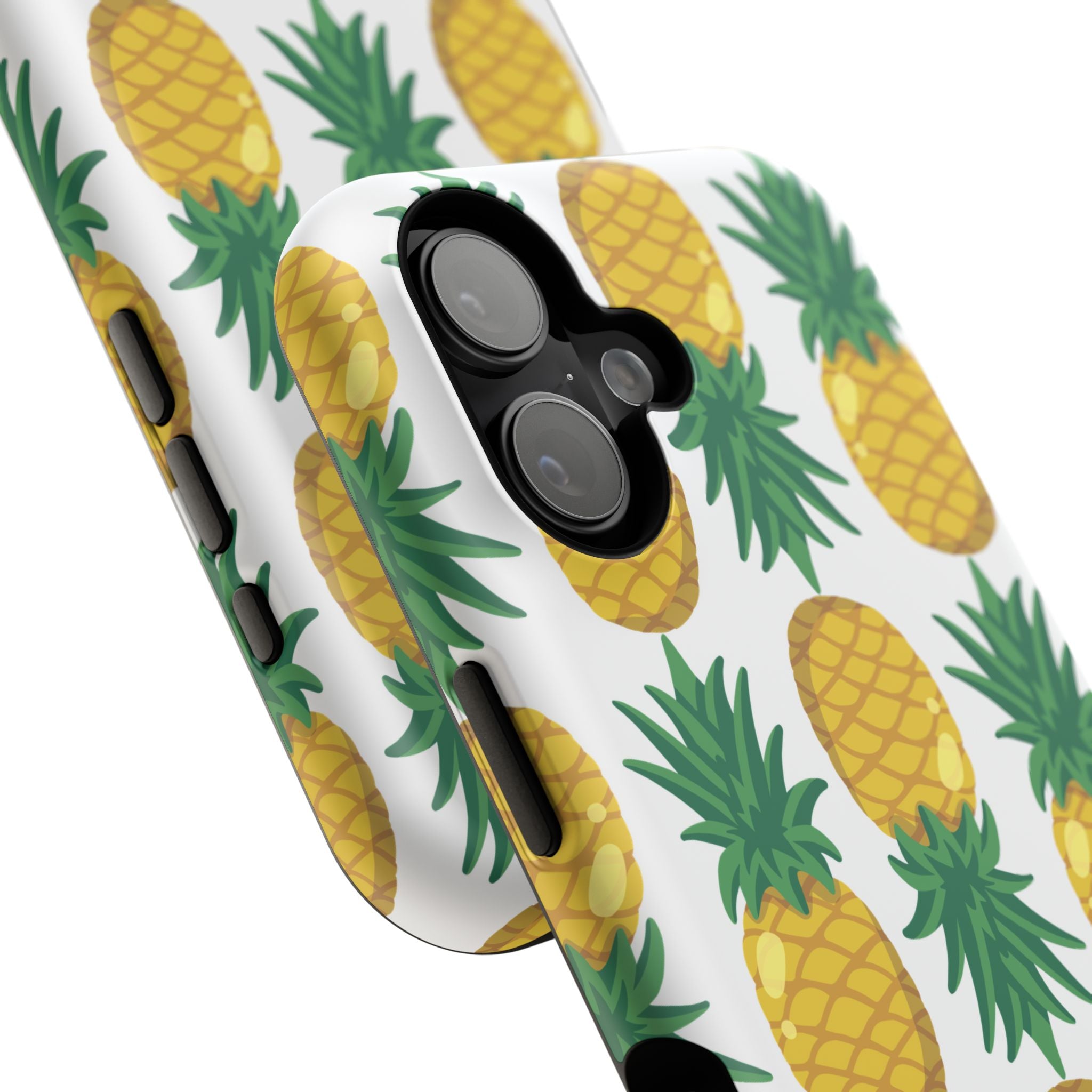 Pineapple Print Phone Case - Impact-Resistant