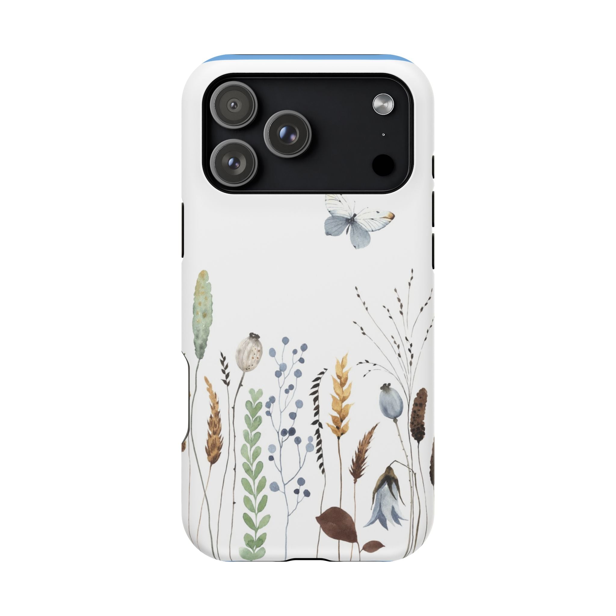 Floral Impact-Resistant Phone Case