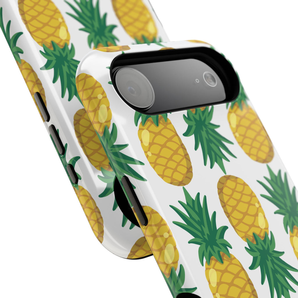 Pineapple Print Phone Case - Impact-Resistant