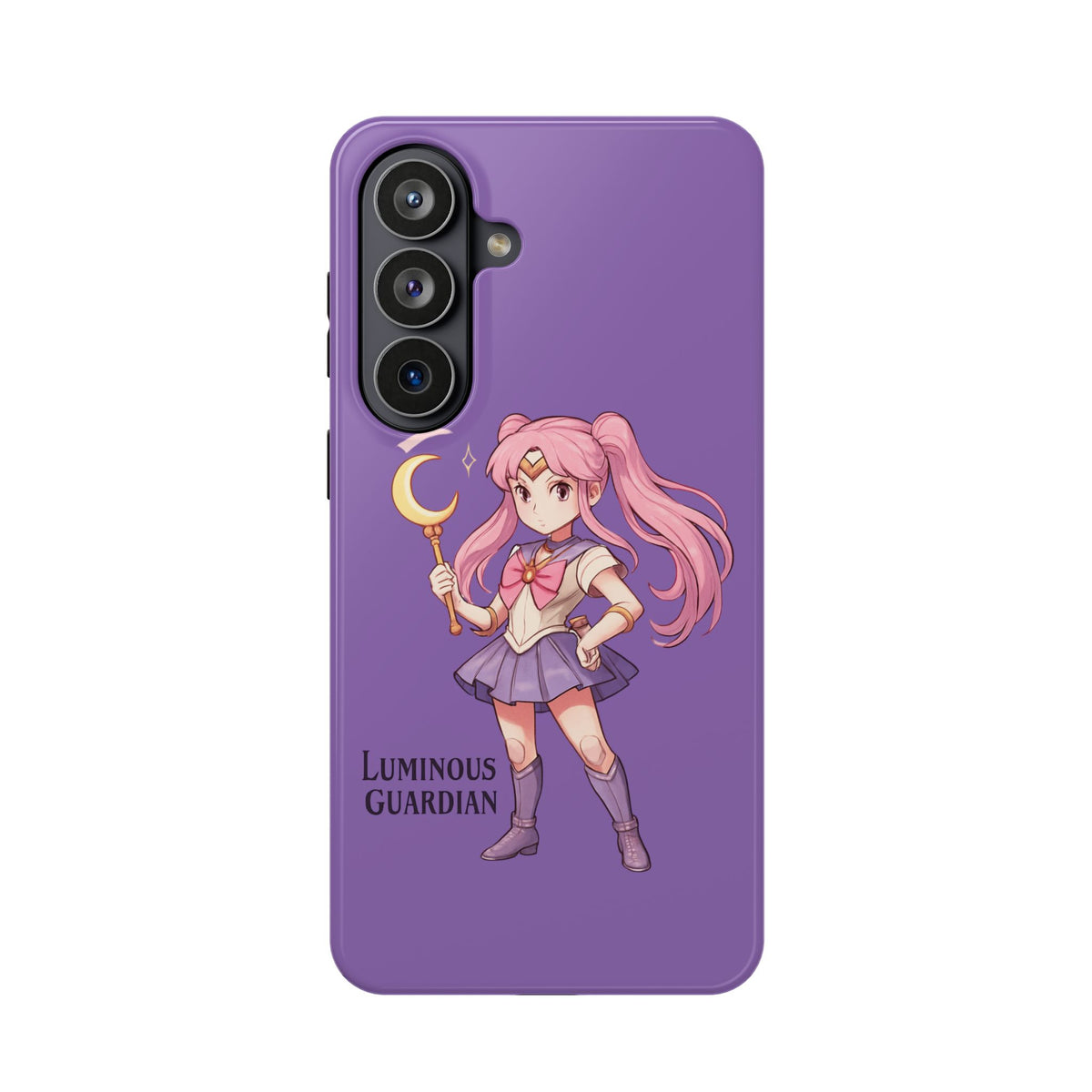 Luminous Guardian Phone Case, Impact-Resistant