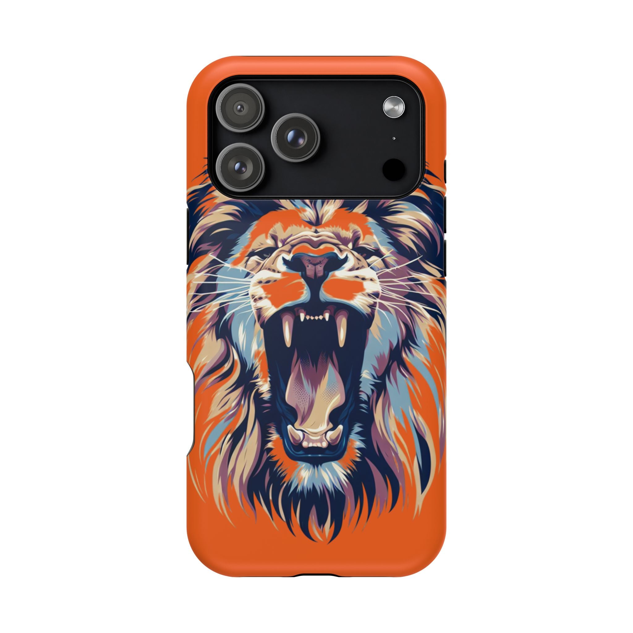 Wild Roar Lion Impact Resistant Phone Case