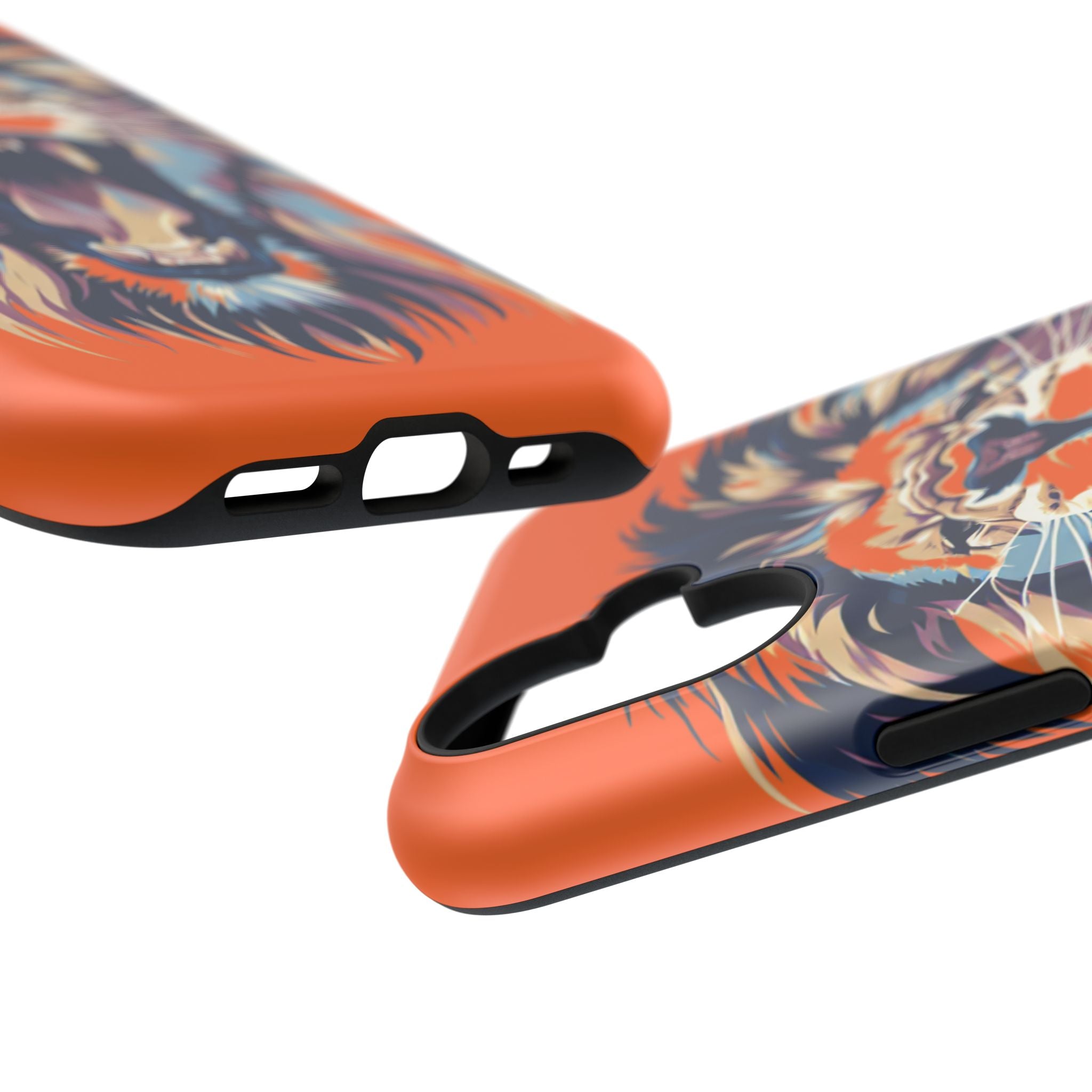 Wild Roar Lion Impact Resistant Phone Case