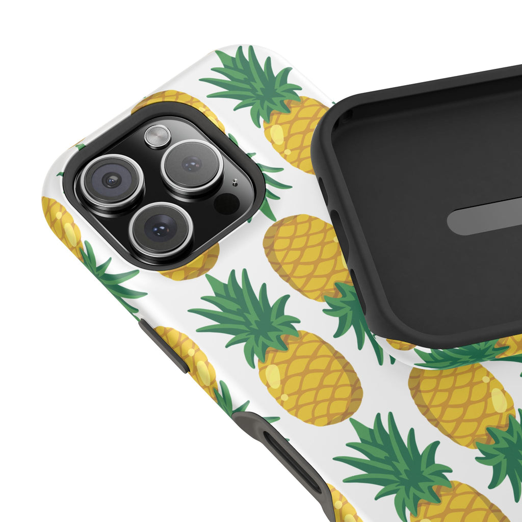 Pineapple Print Phone Case - Impact-Resistant