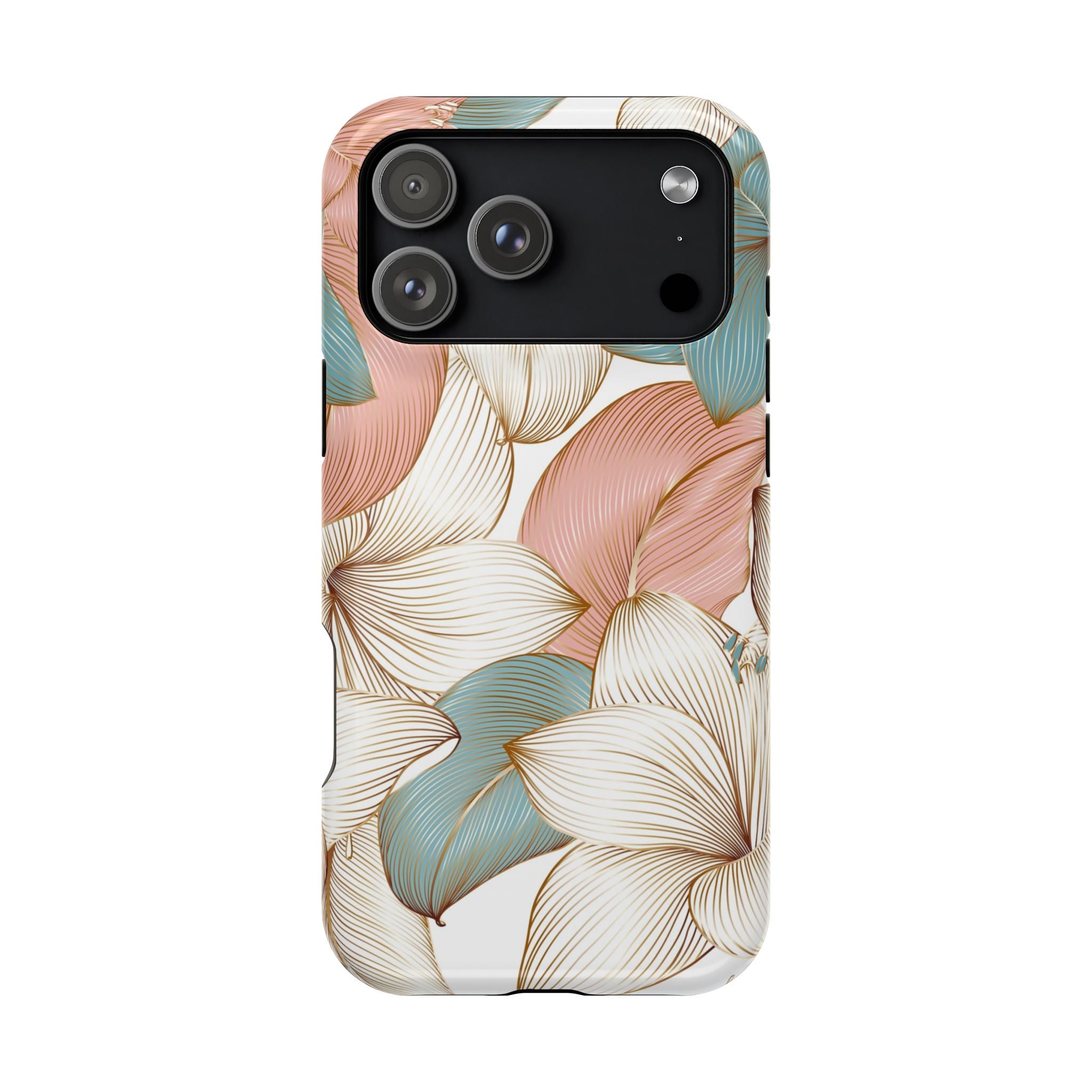 Decorative Phone Cases, Floral Impact-Resistant