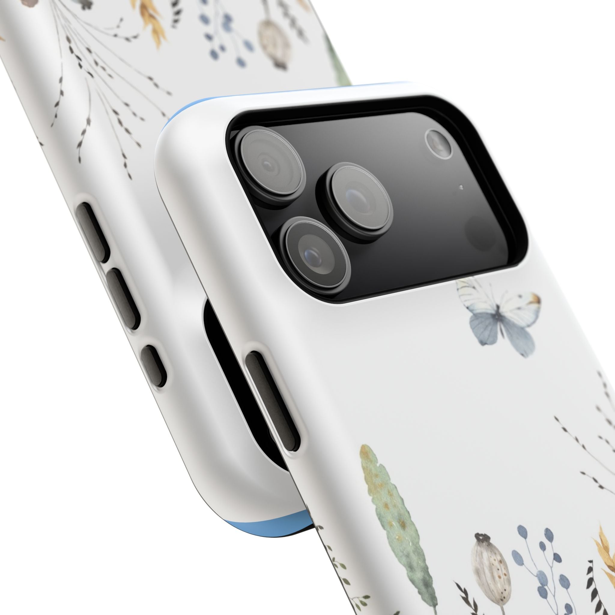Floral Impact-Resistant Phone Case