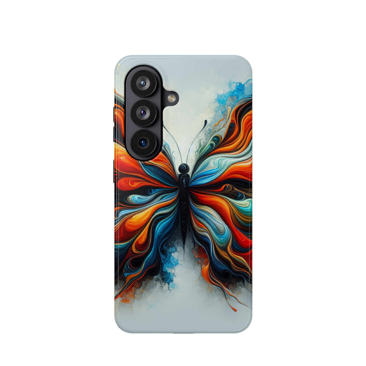 Vibrant Butterfly Impact Resistant Phone Case Unique Gift for Nature Lovers